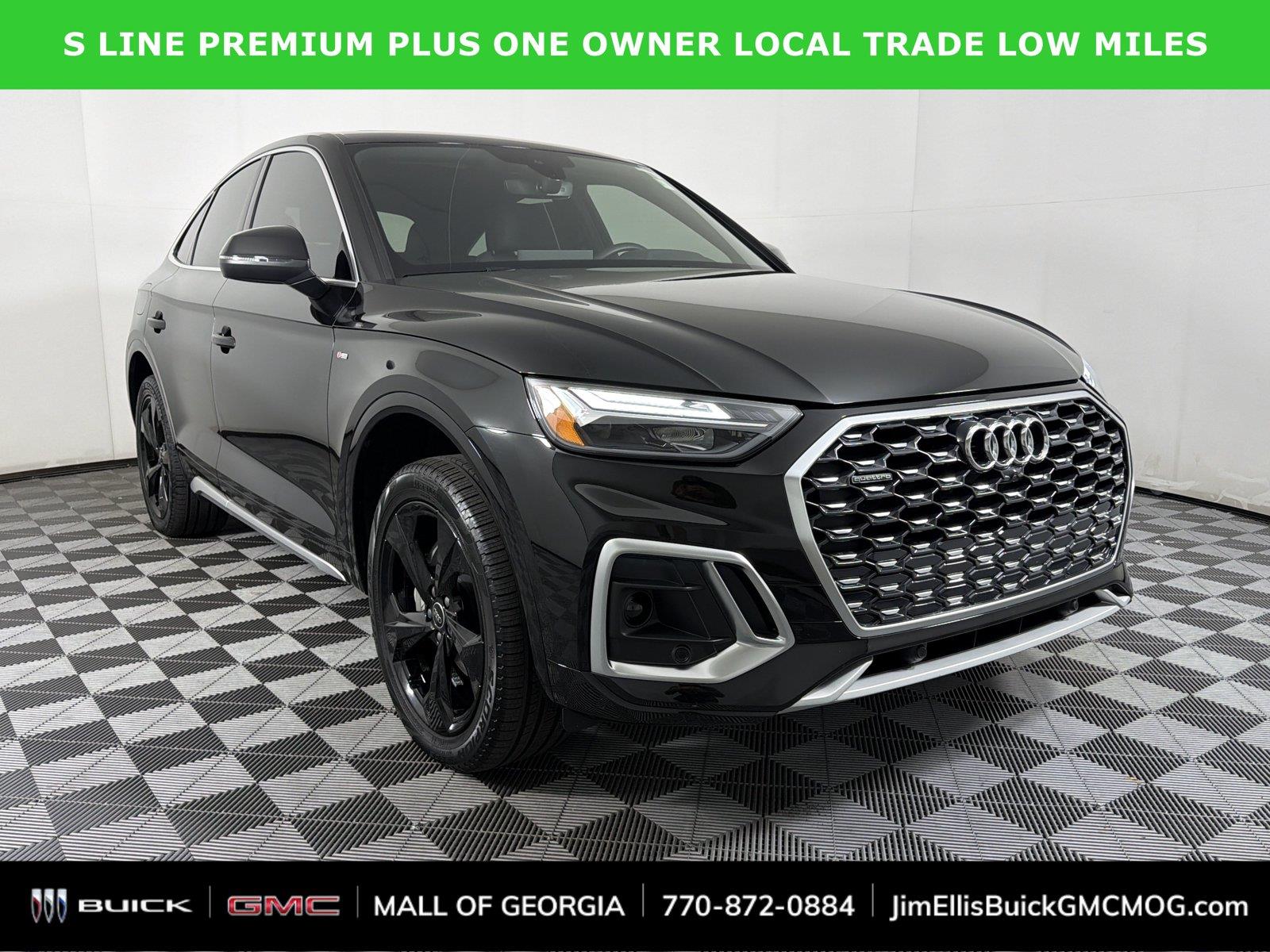 Mythos Black Metallic 2024 Audi Q5 Sportback Sedan All-Wheel Drive Automatic