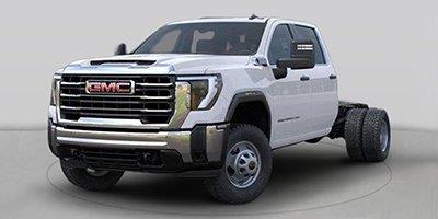 Summit White 2026 GMC Sierra 3500HD Chassis Pickup Truck Four-Wheel Drive Automatic