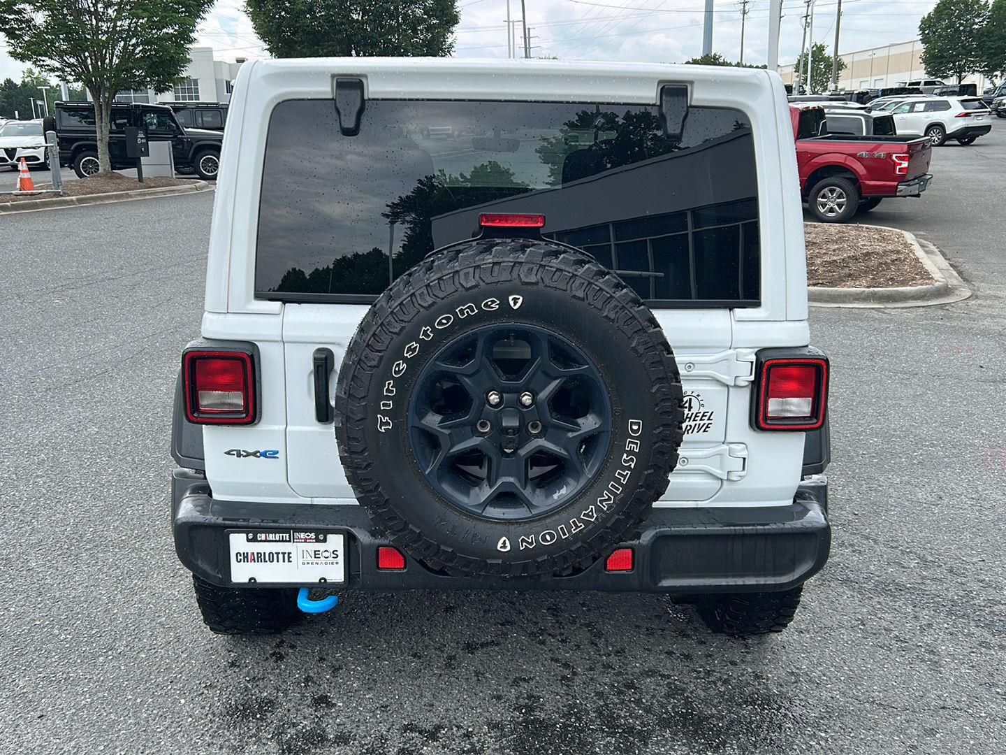 Used 2023 Bright White Clearcoat Jeep Willys *One Touch Top* image 4