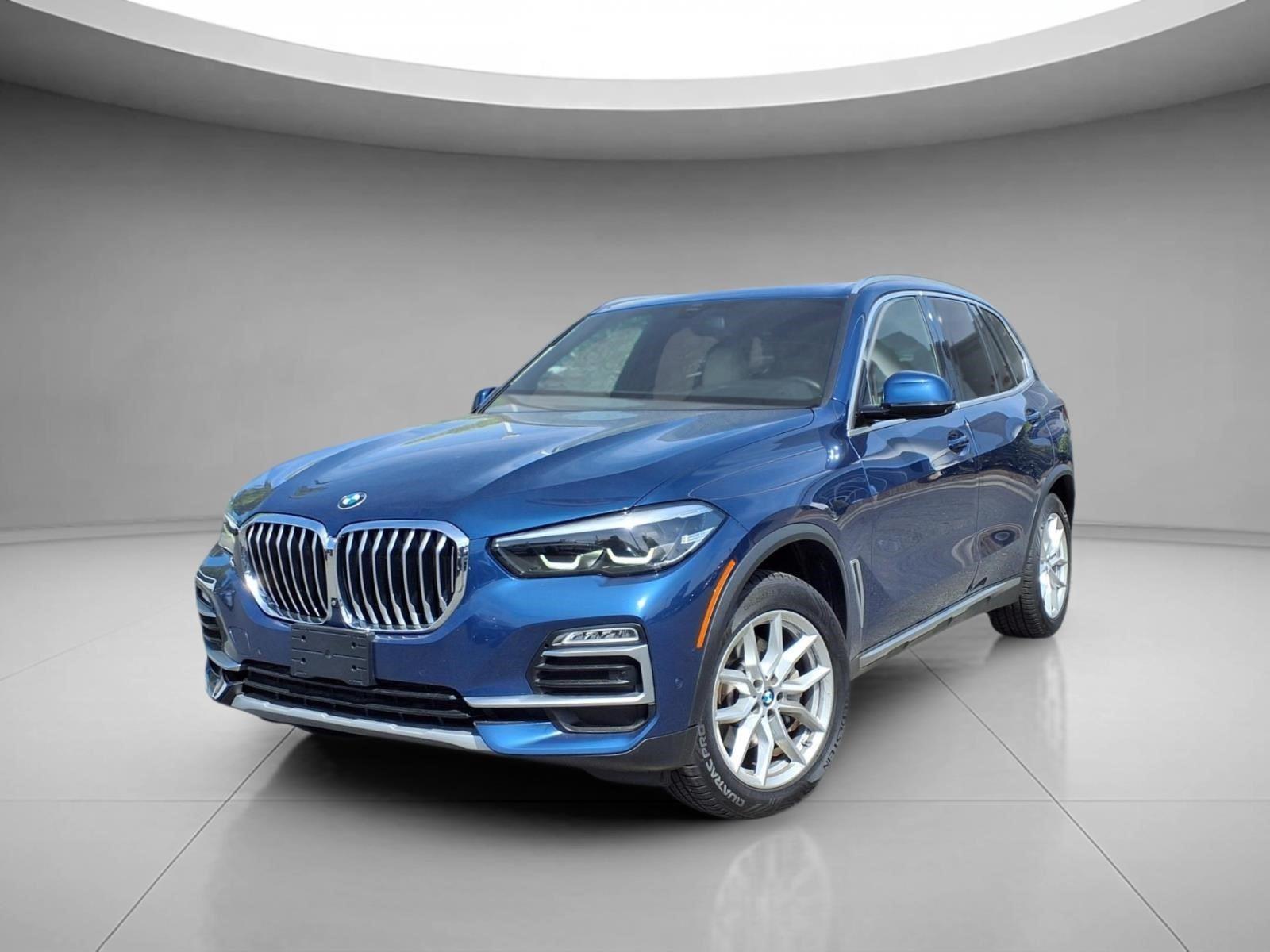 Phytonic Blue Metallic 2021 BMW X5 xDrive40i AWD SUV / Crossover All-Wheel Drive Automatic