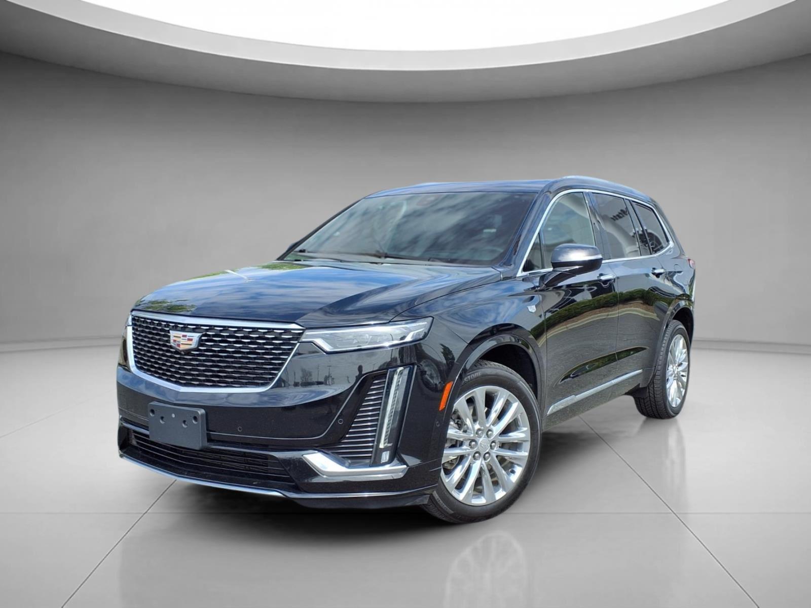 Stellar Black Metallic 2022 Cadillac XT6 Premium Luxury AWD SUV / Crossover Four-Wheel Drive 9-Speed Automatic