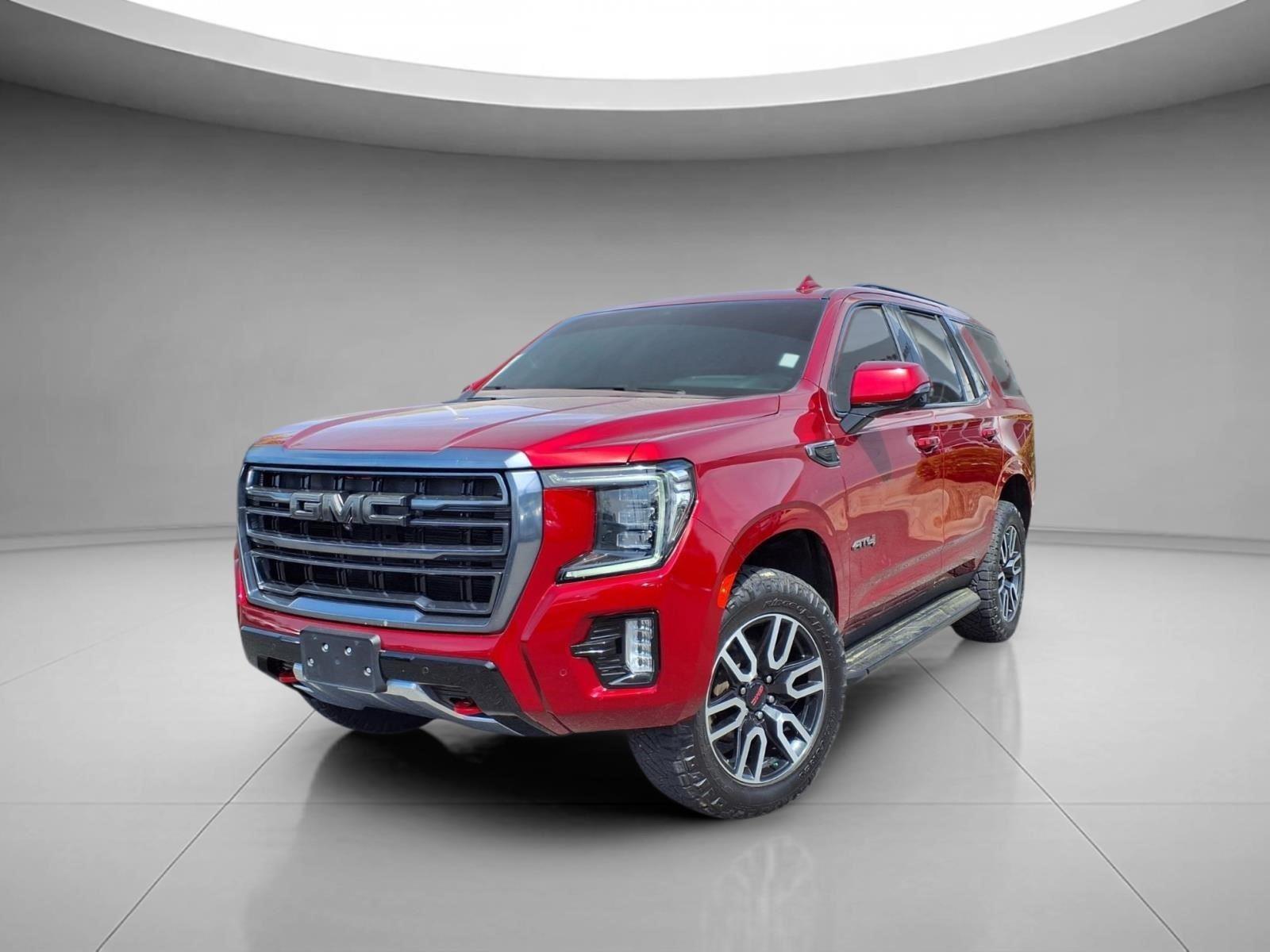 Cayenne Red Tintcoat 2022 GMC Yukon AT4 4WD SUV / Crossover Four-Wheel Drive Automatic