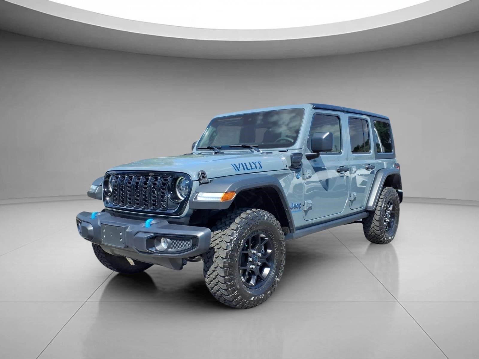 Anvil Clear Coat 2024 Jeep Wrangler 4xe SUV / Crossover Four-Wheel Drive 8-Speed Automatic