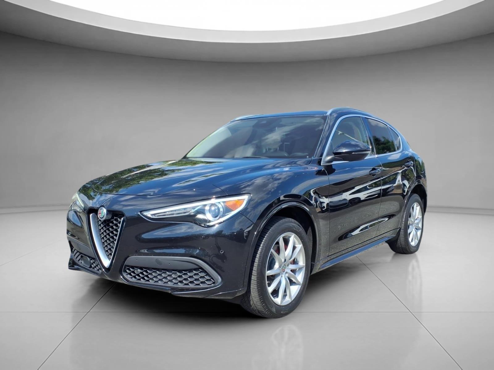 Vulcano Black Metallic 2020 Alfa Romeo Stelvio SUV / Crossover All-Wheel Drive Automatic