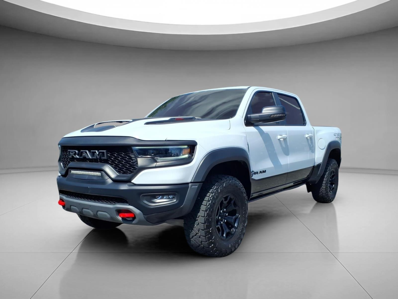 Bright White Clearcoat 2021 RAM 1500 Pickup Truck All-Wheel Drive 8-Speed Automatic