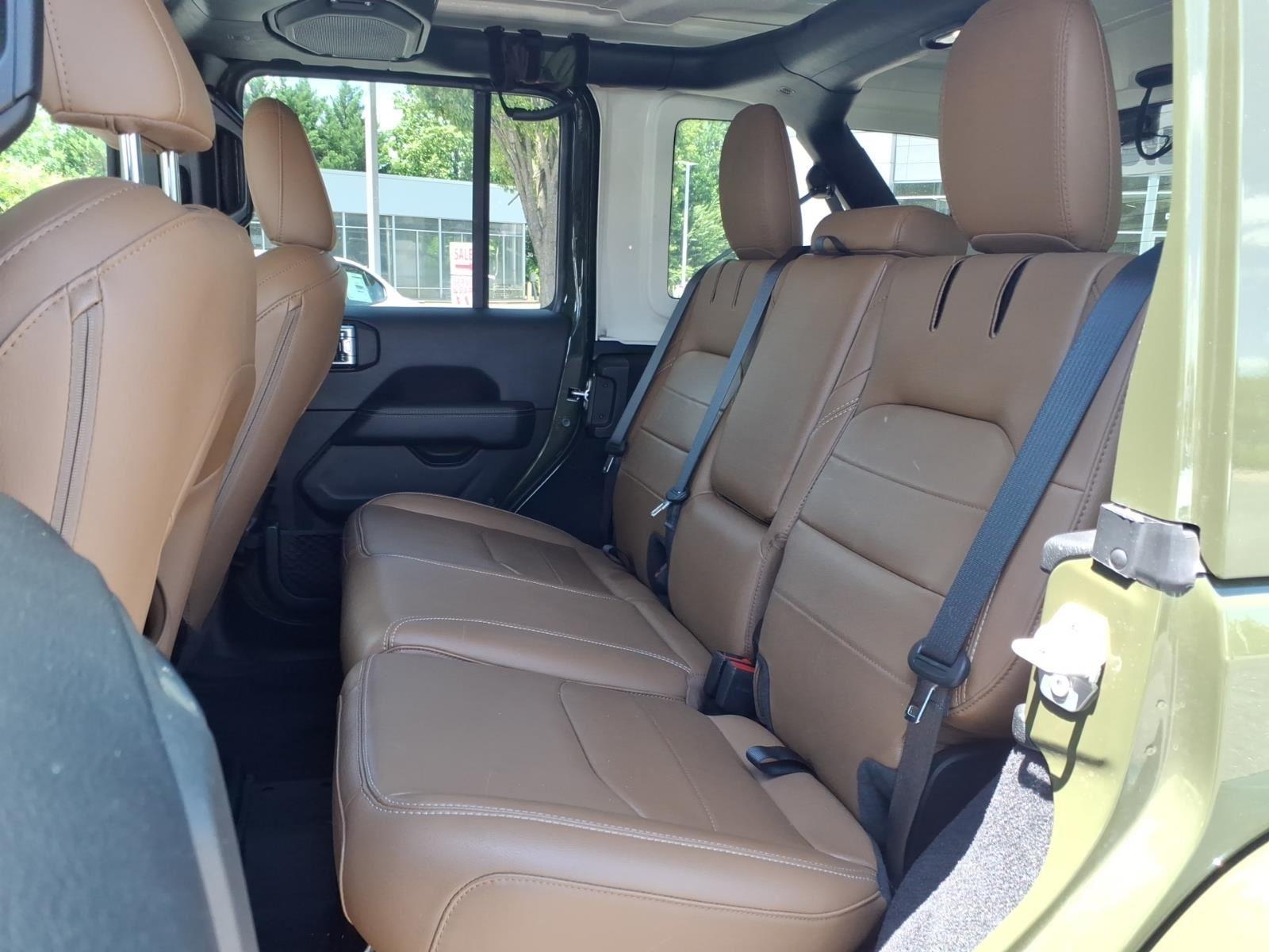 Used 2023 Sarge Green Clearcoat Jeep Sahara image 22
