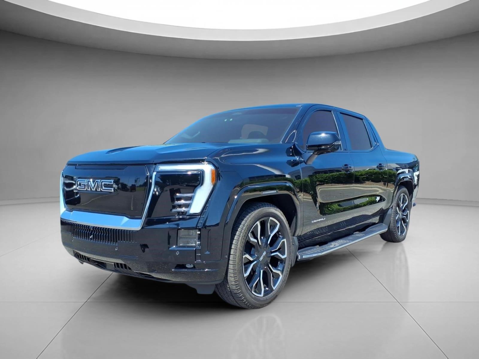 Onyx Black 2025 GMC Sierra EV Pickup Truck All-Wheel Drive Automatic