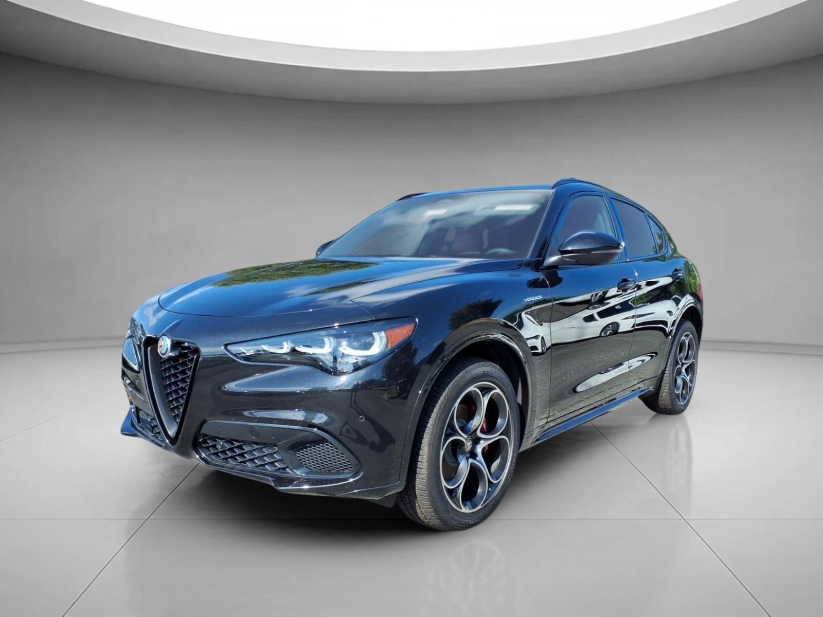 Vulcano Black Metallic 2026 Alfa Romeo Stelvio SUV / Crossover All-Wheel Drive Automatic