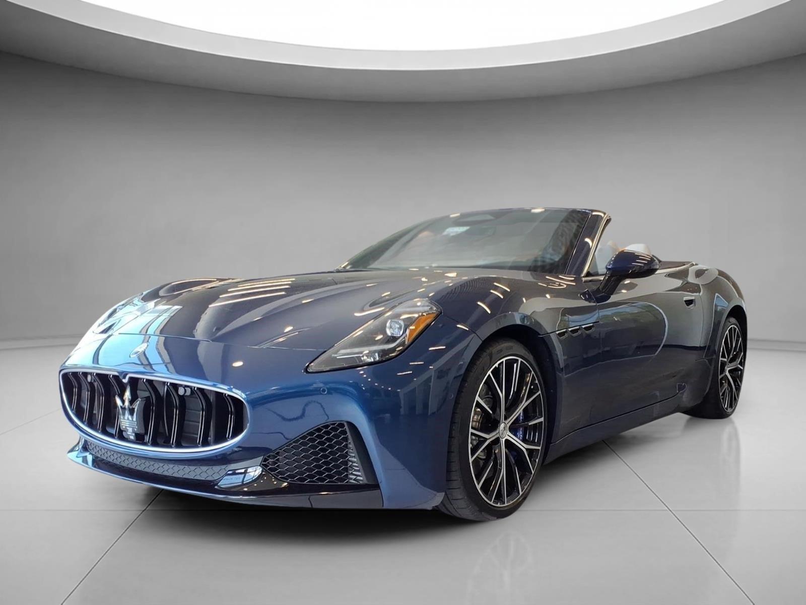 Blu Modena Metallic 2026 Maserati GranCabrio Convertible All-Wheel Drive Automatic