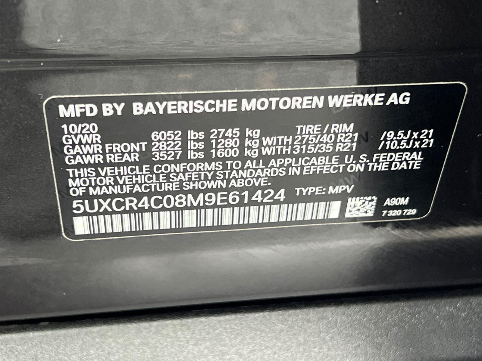 Used 2021 BMW X5 Sedan
