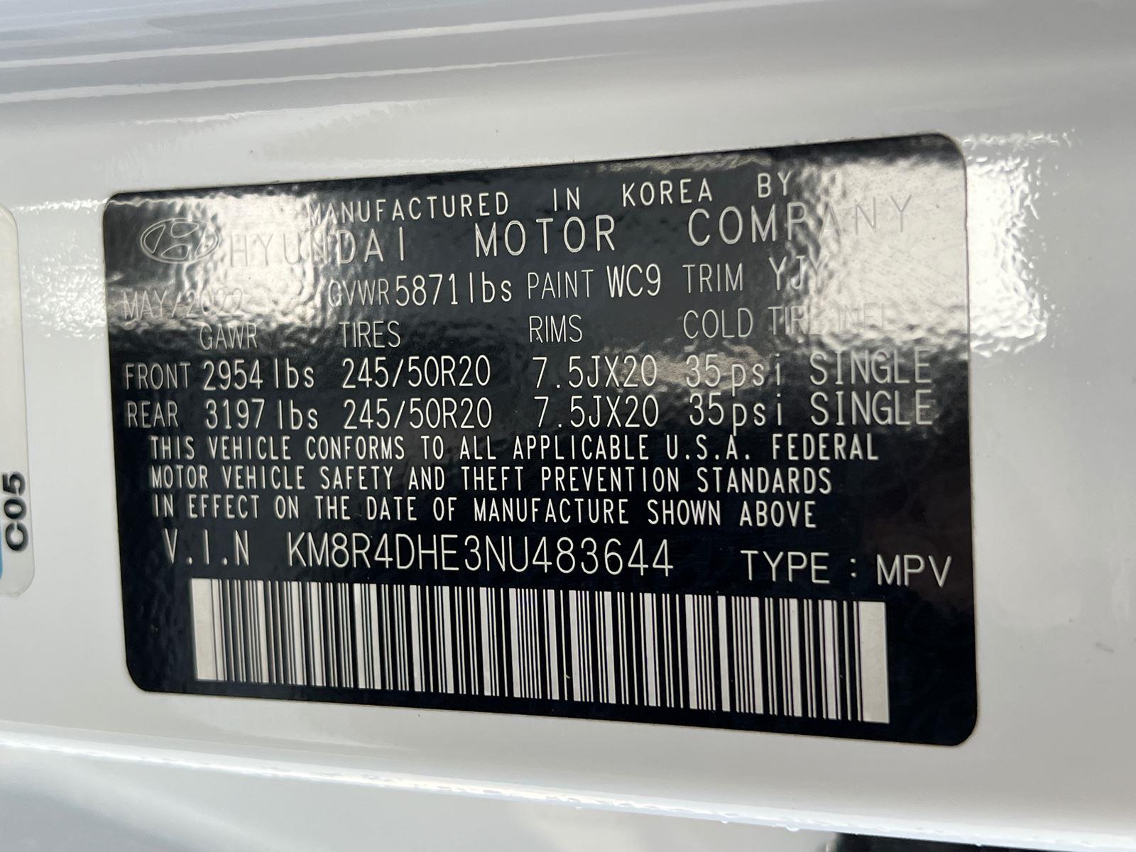 Used 2022 Hyundai Palisade SUV
