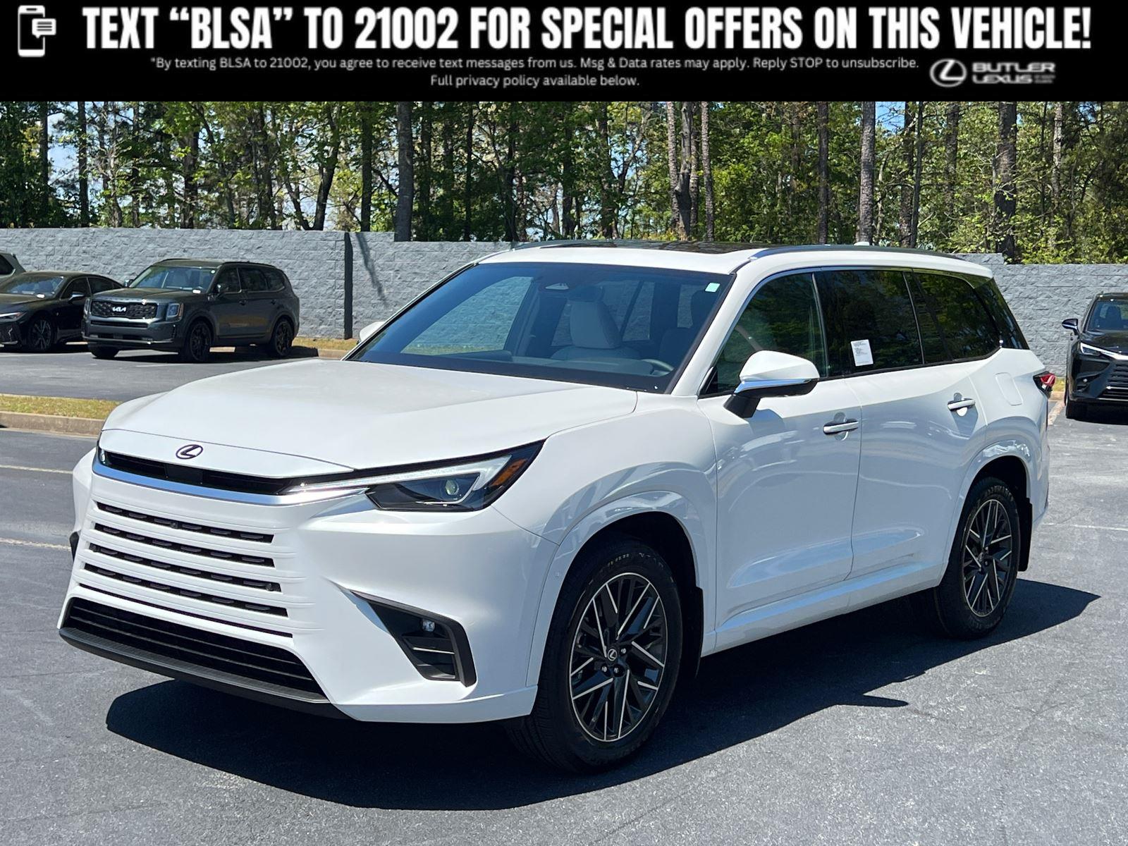 White (Wind Chill Pearl) 2026 Lexus TX 350 Premium AWD SUV / Crossover All-Wheel Drive Automatic