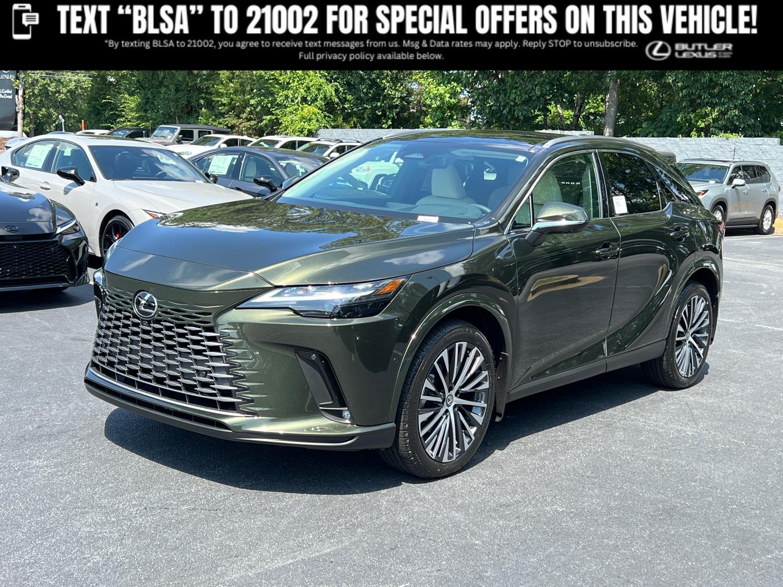 Nori Green Pearl 2026 Lexus RX Hybrid 350h Premium+ AWD SUV / Crossover All-Wheel Drive Continuously Variable Transmission