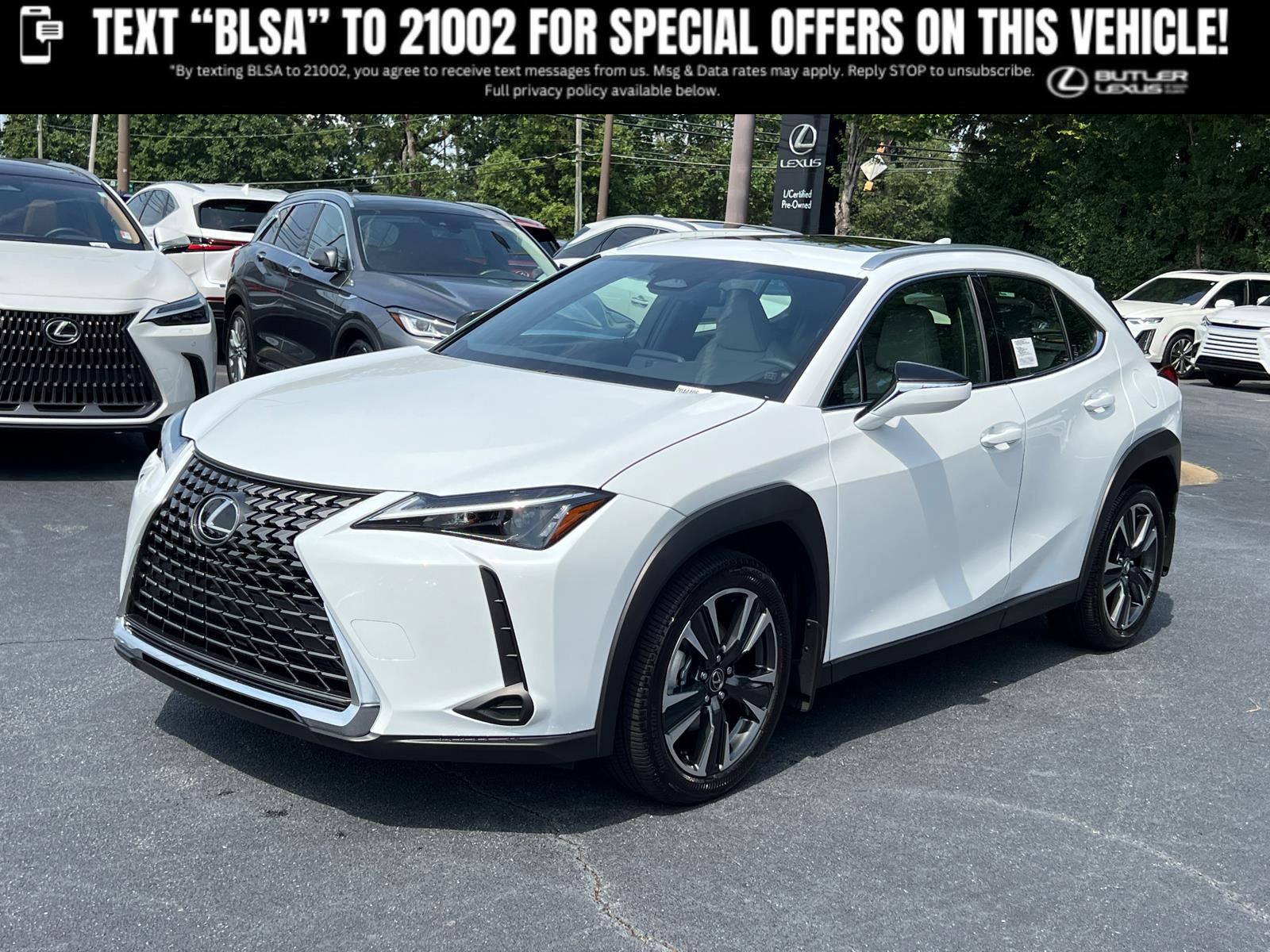 Ultra White 2026 Lexus UX Hybrid 300h FWD SUV / Crossover Front-Wheel Drive Continuously Variable Transmission
