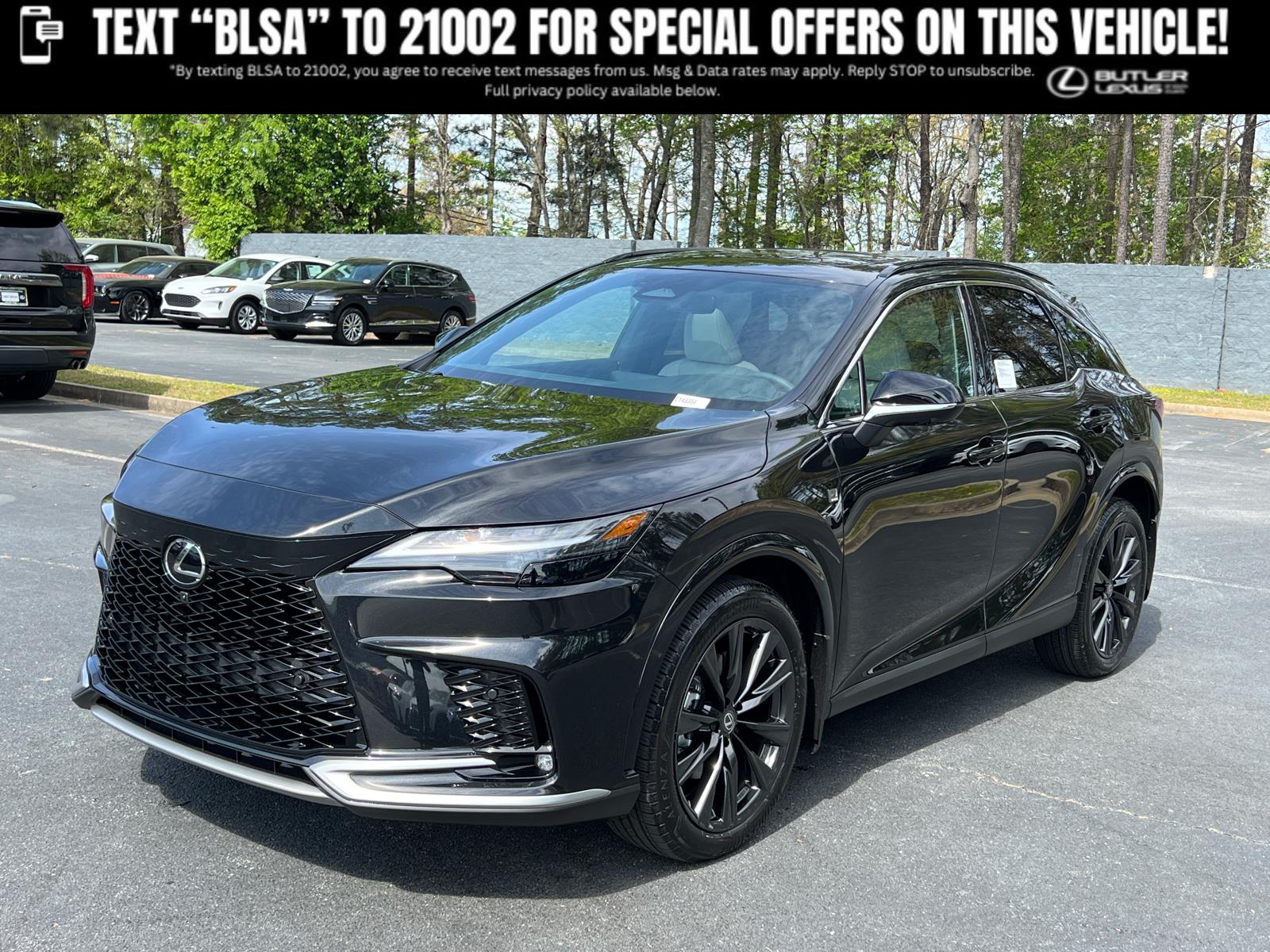 Black (Caviar) 2026 Lexus RX 350 F SPORT Design AWD SUV / Crossover All-Wheel Drive Automatic