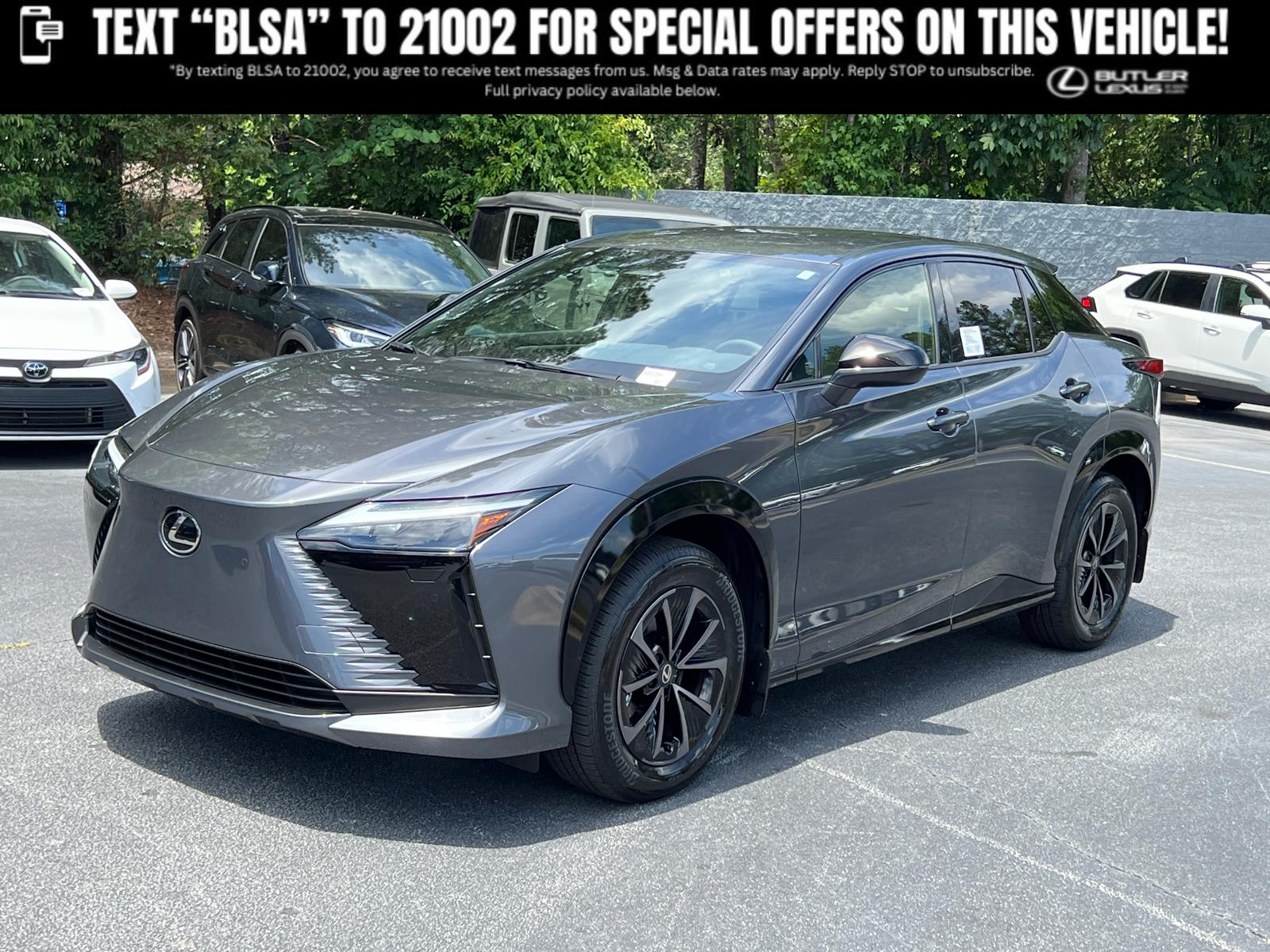 Cloudburst Gray 2026 Lexus RZ 350e FWD SUV / Crossover Front-Wheel Drive Automatic