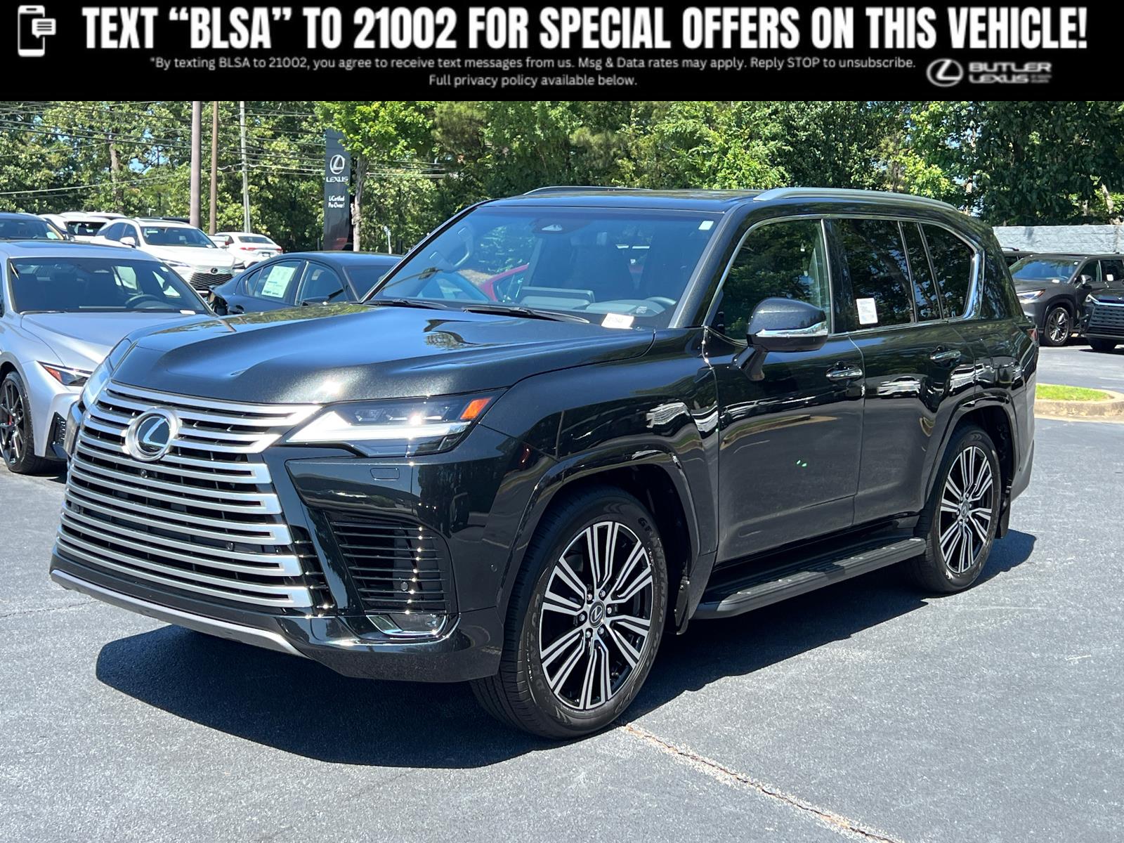 Black (Caviar) 2026 Lexus LX Hybrid 700h Luxury AWD SUV / Crossover All-Wheel Drive Automatic