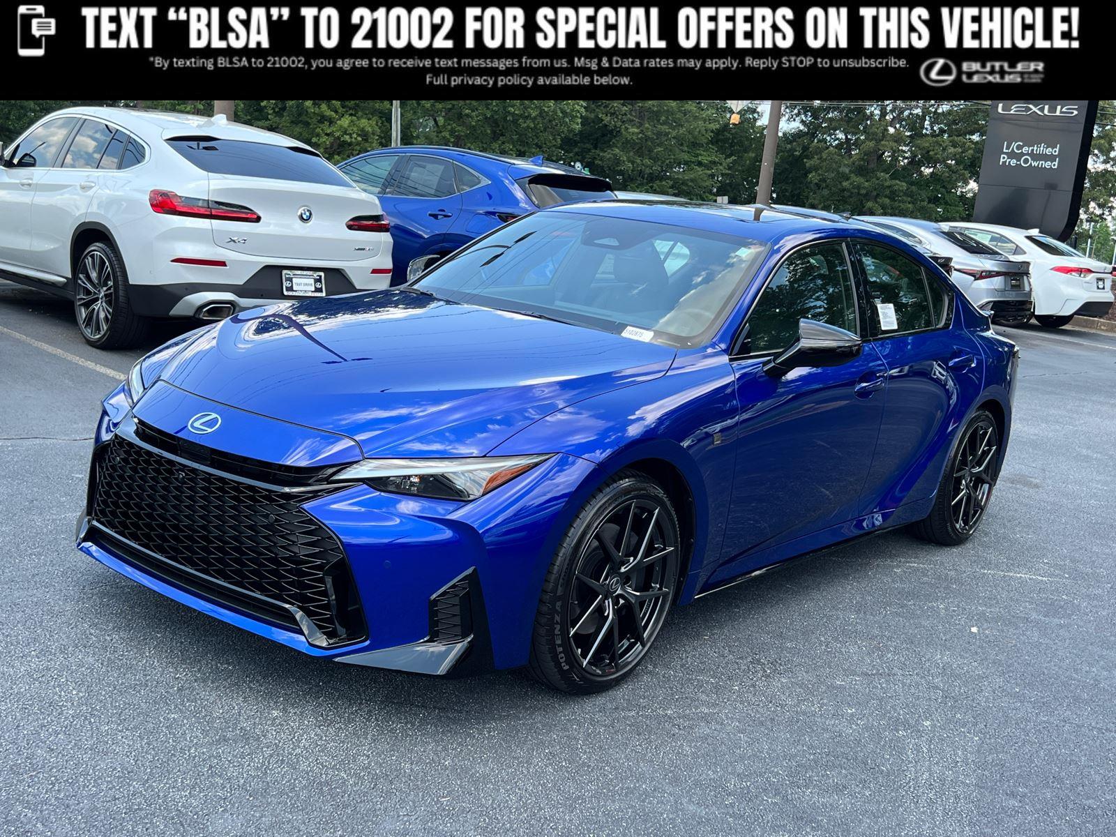 Ultrasonic Blue Mica 2.0 2026 Lexus IS 350 F Sport Design RWD Sedan Rear-Wheel Drive Automatic