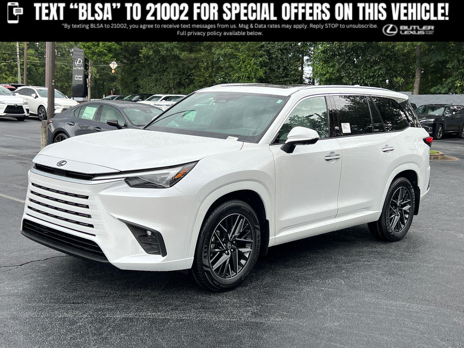White (Wind Chill Pearl) 2026 Lexus TX 350 Premium AWD SUV / Crossover All-Wheel Drive Automatic
