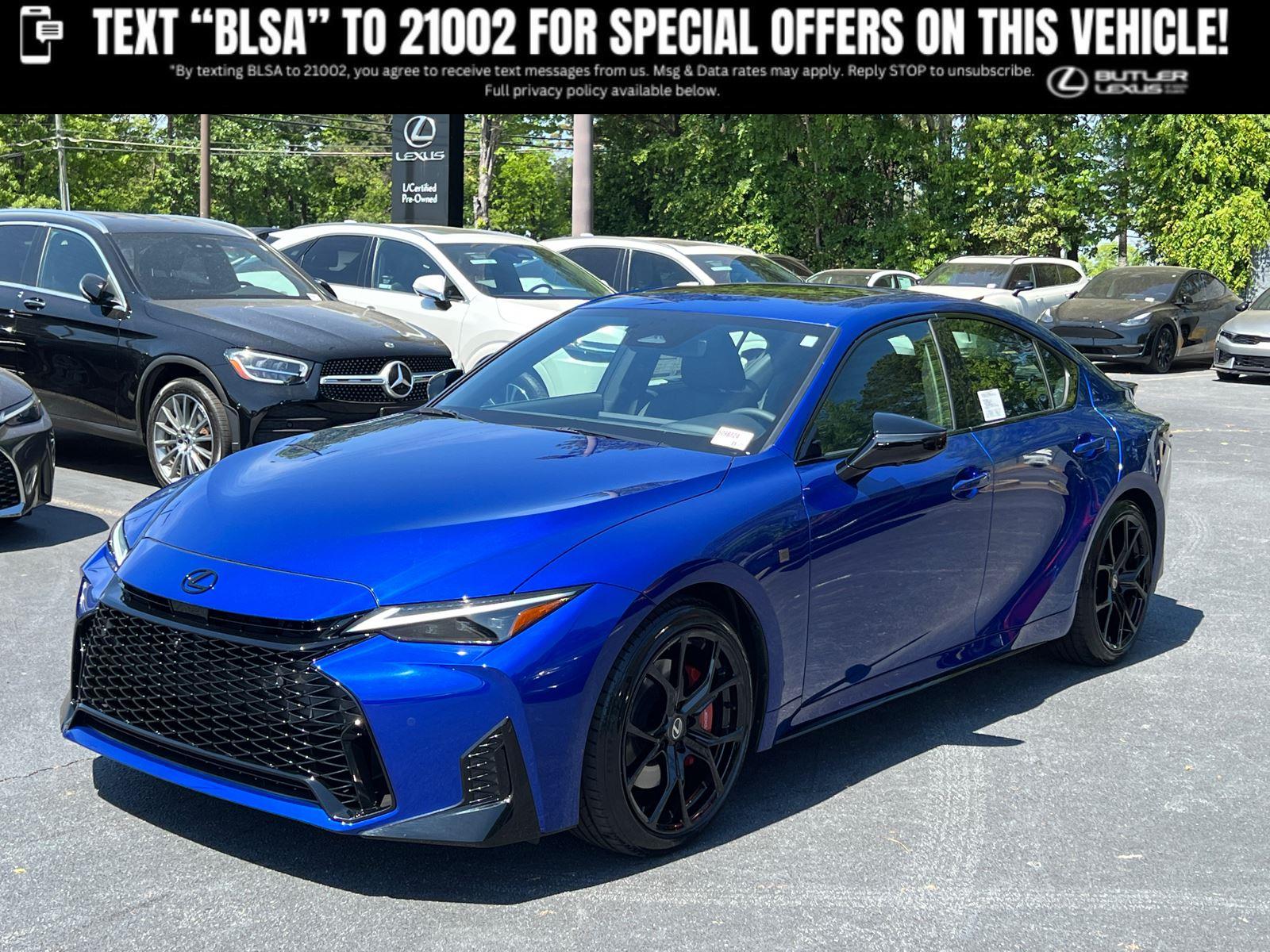 Ultrasonic Blue Mica 2.0 2026 Lexus IS 350 F Sport RWD Sedan Rear-Wheel Drive Automatic