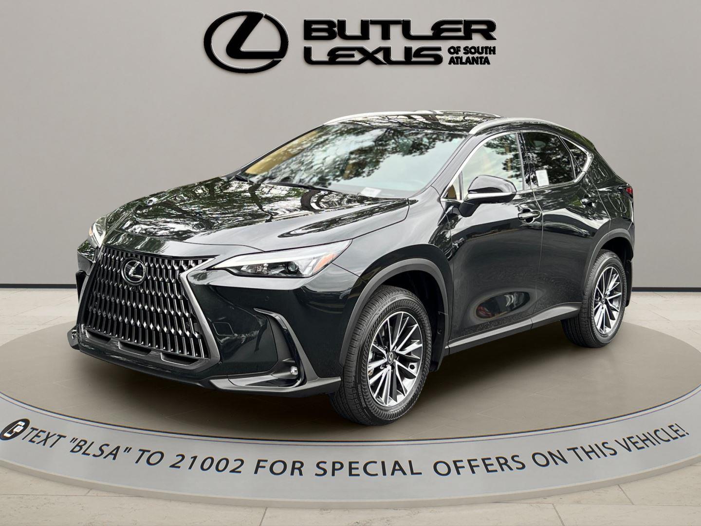 Black (Caviar) 2026 Lexus NX Hybrid 450h+ Premium AWD SUV / Crossover All-Wheel Drive Continuously Variable Transmission