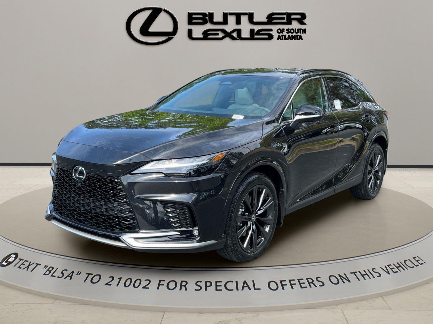 Black (Caviar) 2026 Lexus RX 350 F SPORT Design AWD SUV / Crossover All-Wheel Drive Automatic