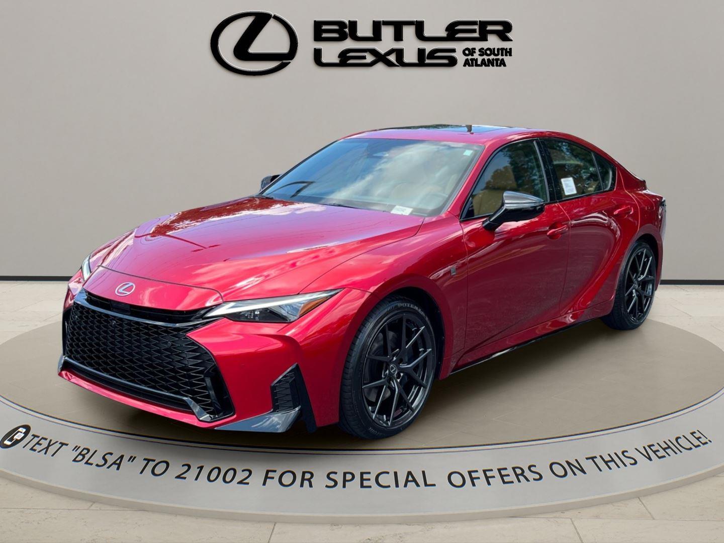 Infrared 2026 Lexus IS 350 F Sport Design RWD Sedan Rear-Wheel Drive Automatic