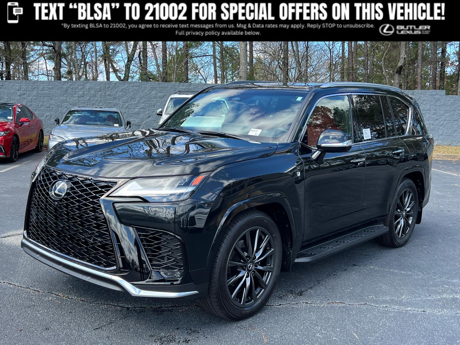 Black (Caviar) 2026 Lexus LX 600 F Sport Handling AWD SUV / Crossover All-Wheel Drive Automatic