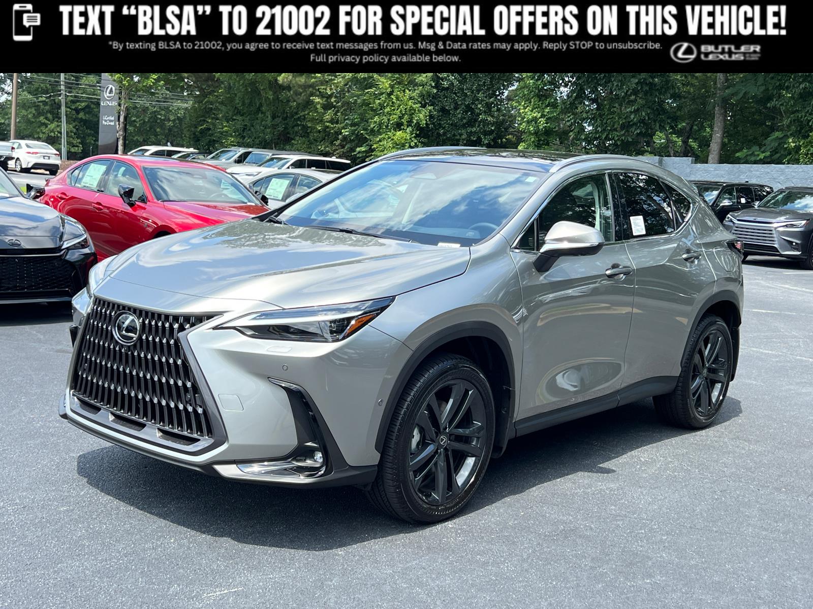 Atomic Silver 2026 Lexus NX Hybrid 450h+ Luxury AWD SUV / Crossover All-Wheel Drive Continuously Variable Transmission
