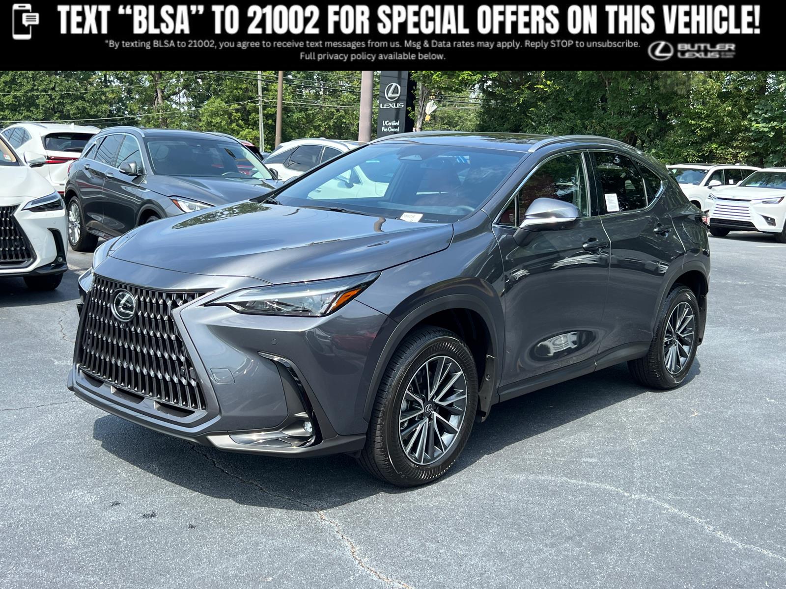 Cloudburst Gray 2026 Lexus NX Hybrid SUV / Crossover All-Wheel Drive Continuously Variable Transmission
