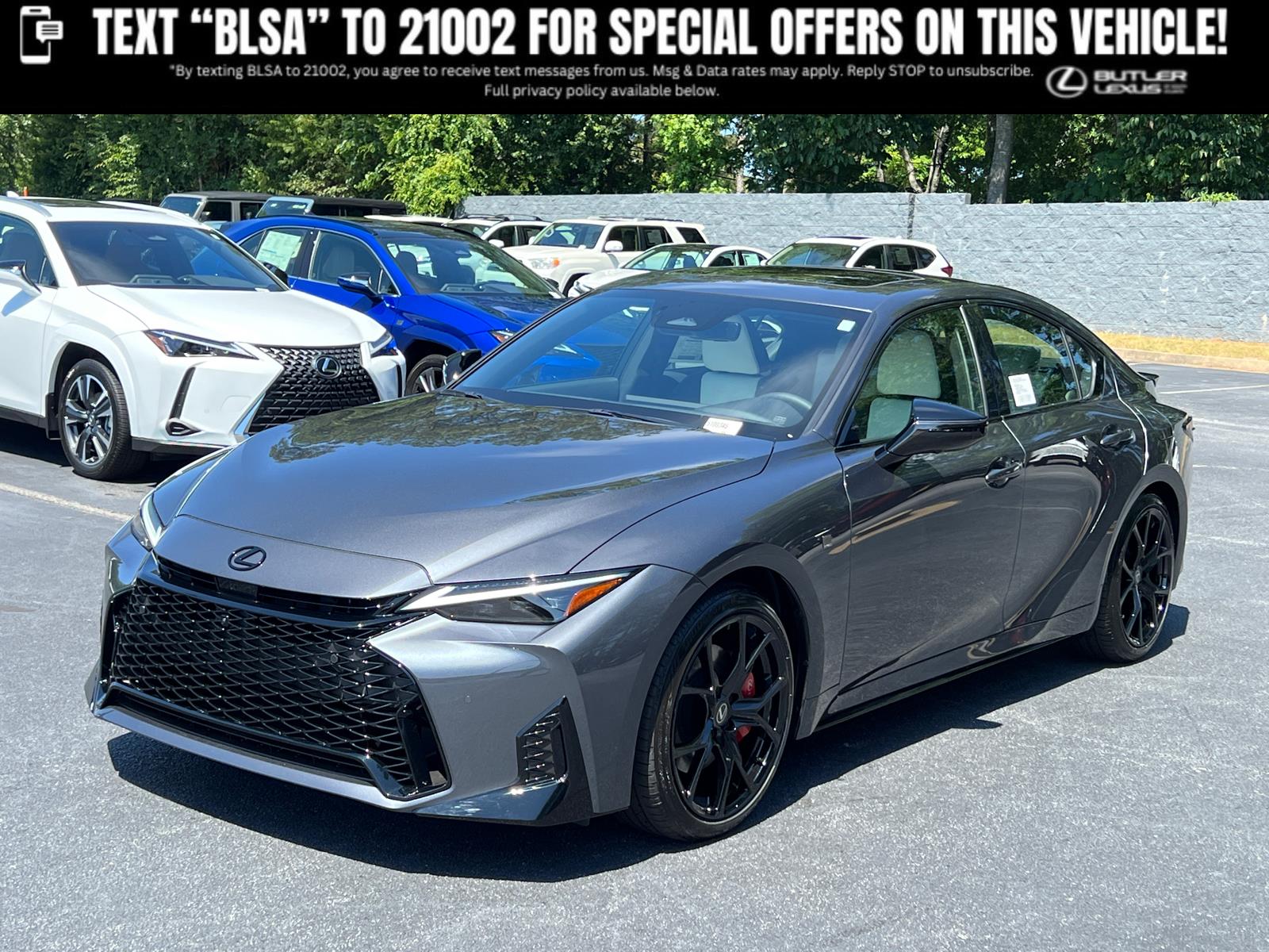 Cloudburst Gray 2026 Lexus IS Sedan Rear-Wheel Drive Automatic