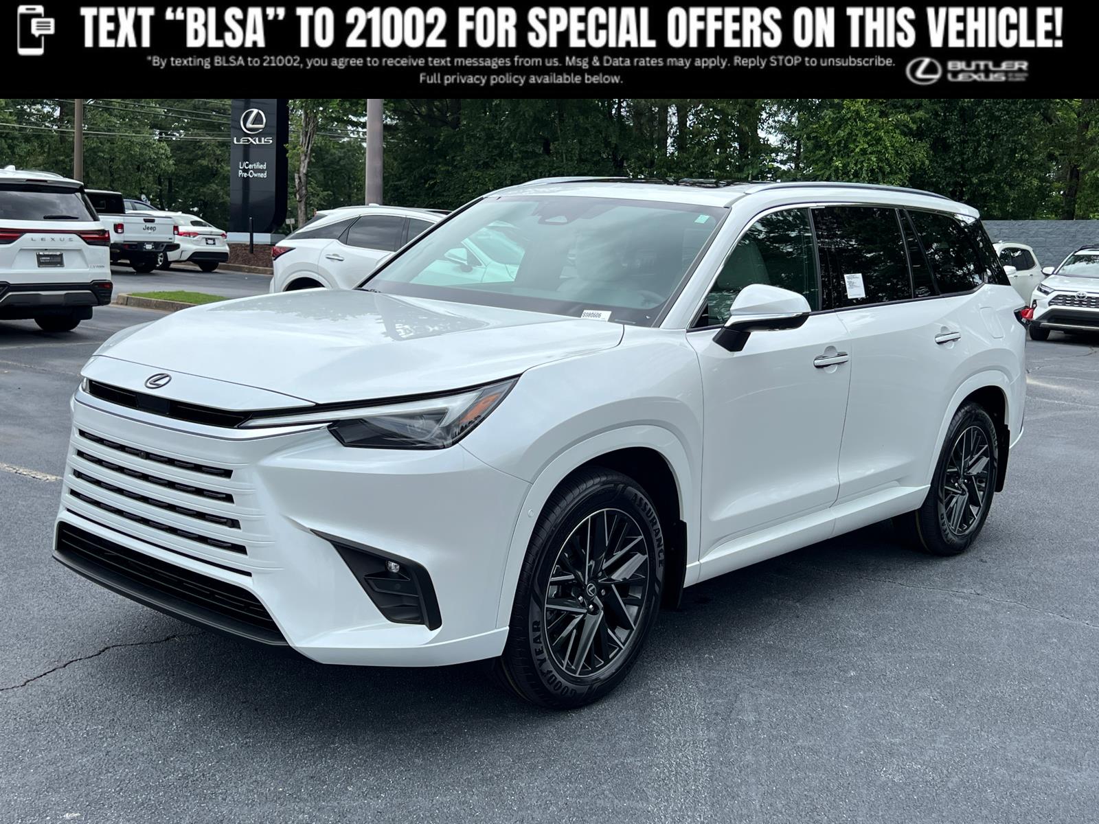 White (Wind Chill Pearl) 2026 Lexus TX SUV / Crossover All-Wheel Drive Automatic
