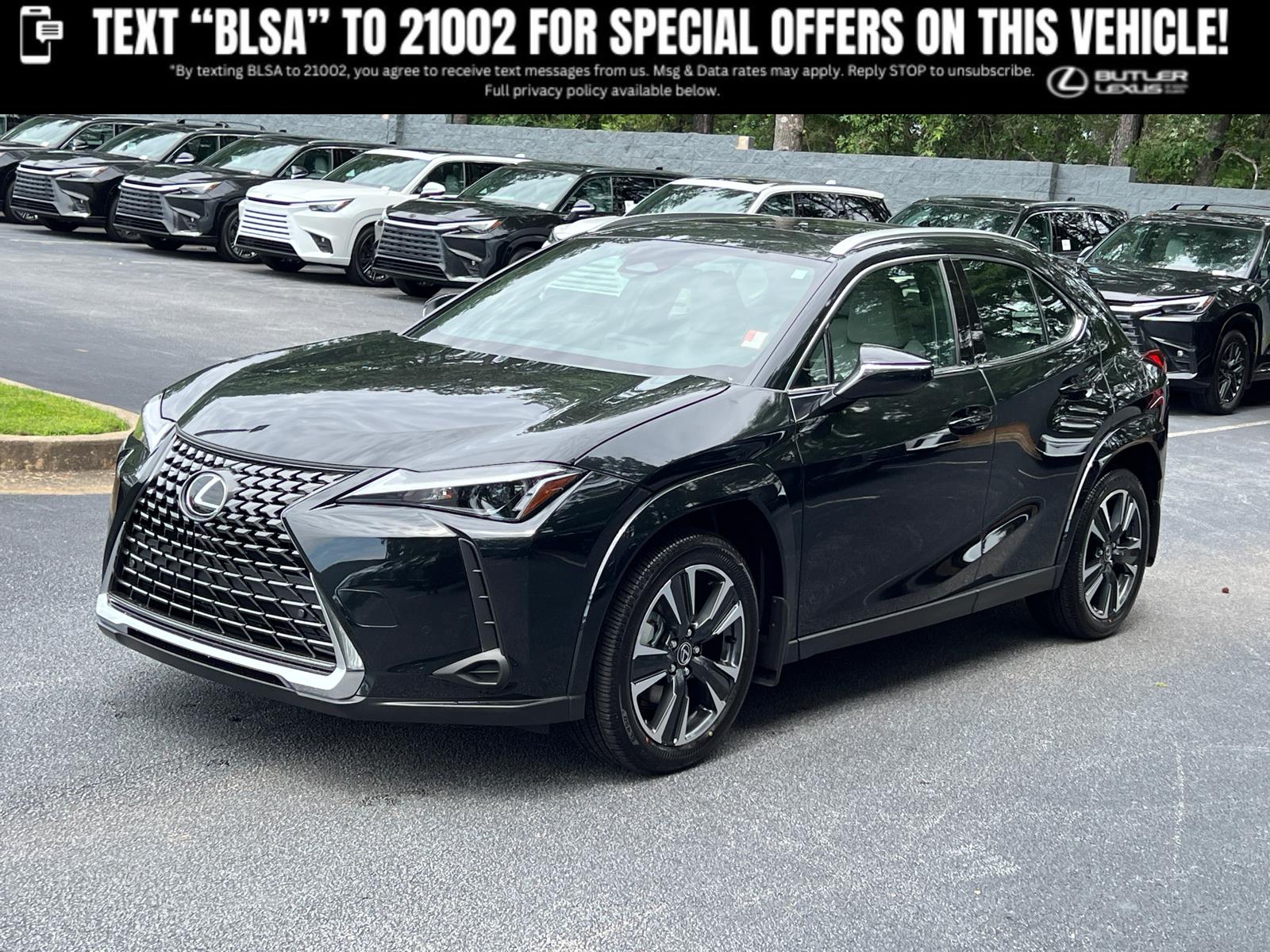 Black (Caviar) 2026 Lexus UX Hybrid SUV / Crossover Front-Wheel Drive Continuously Variable Transmission