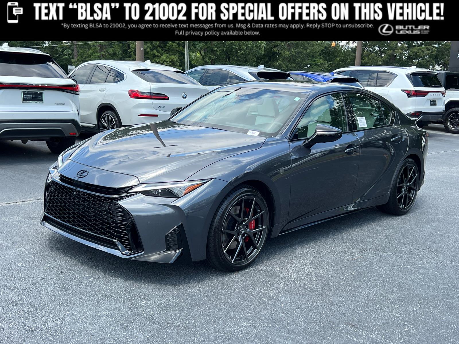 Cloudburst Gray 2026 Lexus IS Sedan Rear-Wheel Drive Automatic