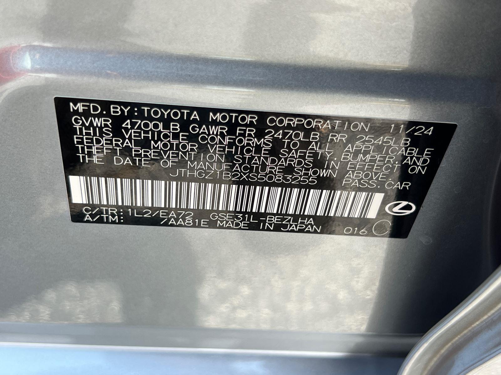 Used 2025 Lexus IS Sedan