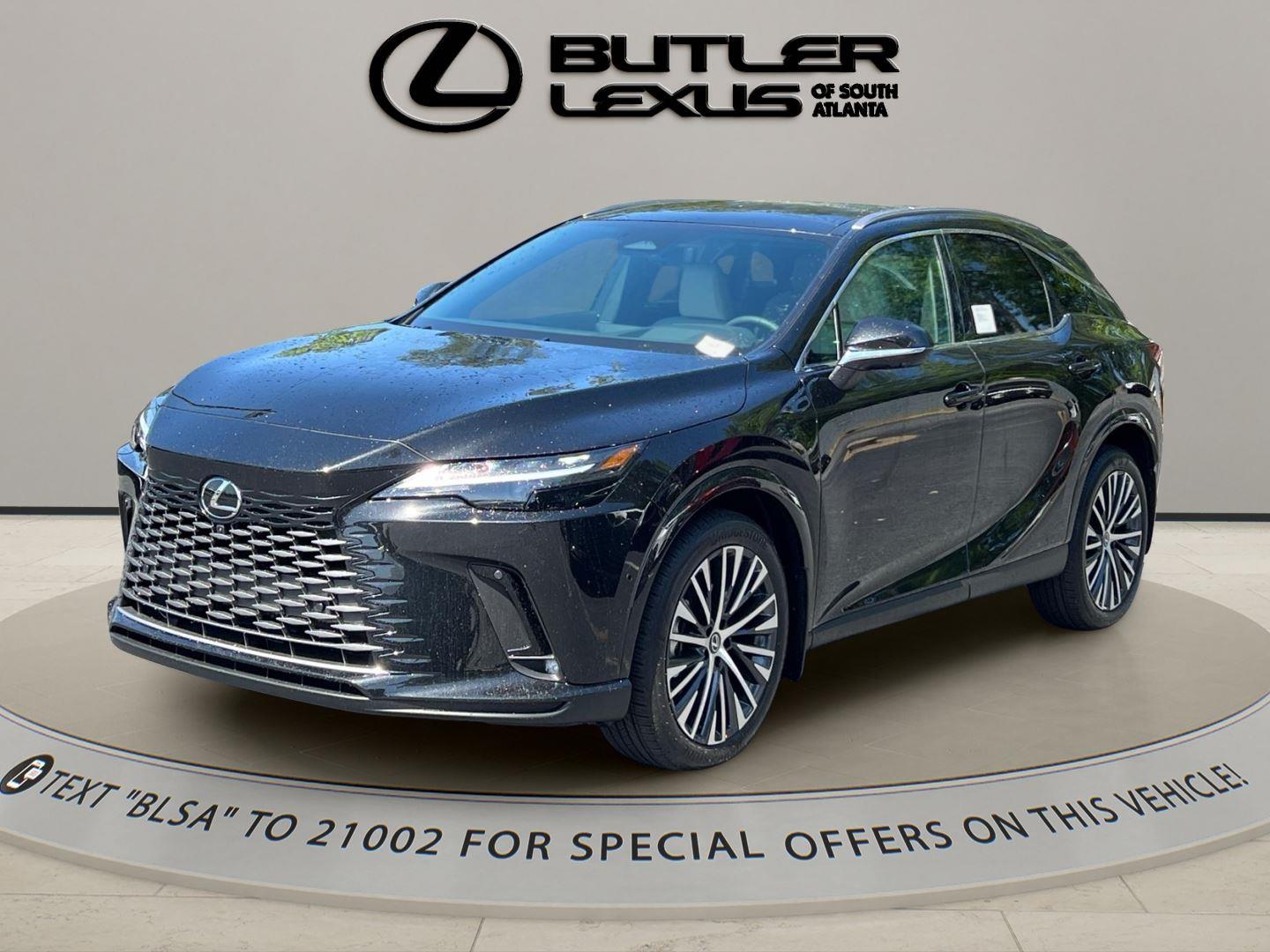Black (Caviar) 2026 Lexus RX Hybrid SUV / Crossover All-Wheel Drive Continuously Variable Transmission