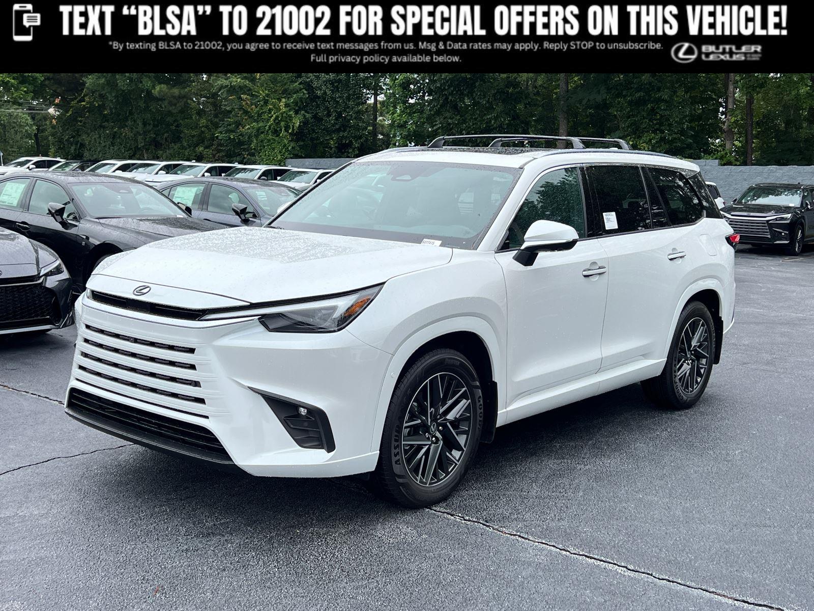 White (Wind Chill Pearl) 2026 Lexus TX SUV / Crossover All-Wheel Drive Automatic