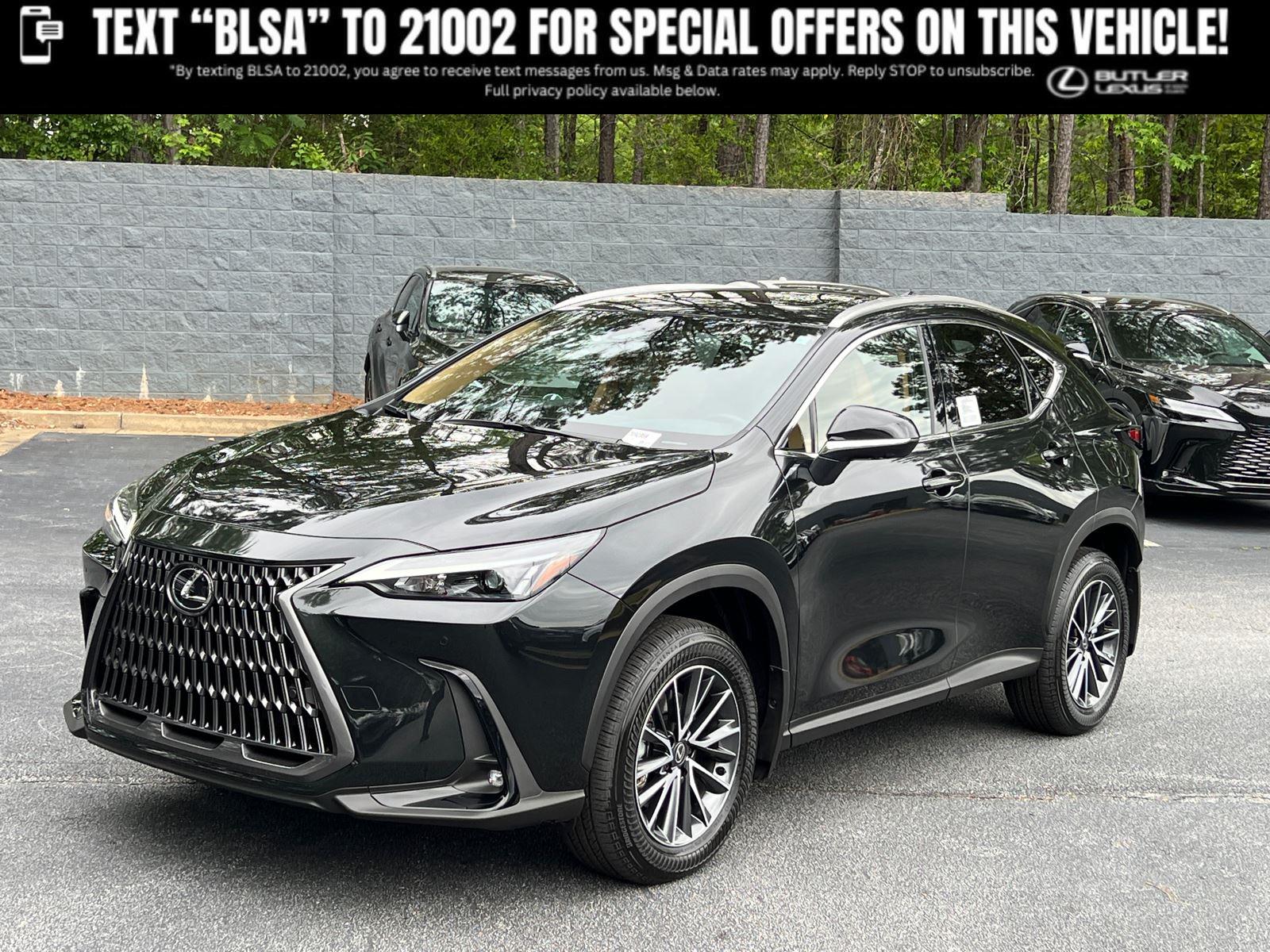 Black (Caviar) 2026 Lexus NX Hybrid SUV / Crossover All-Wheel Drive Continuously Variable Transmission
