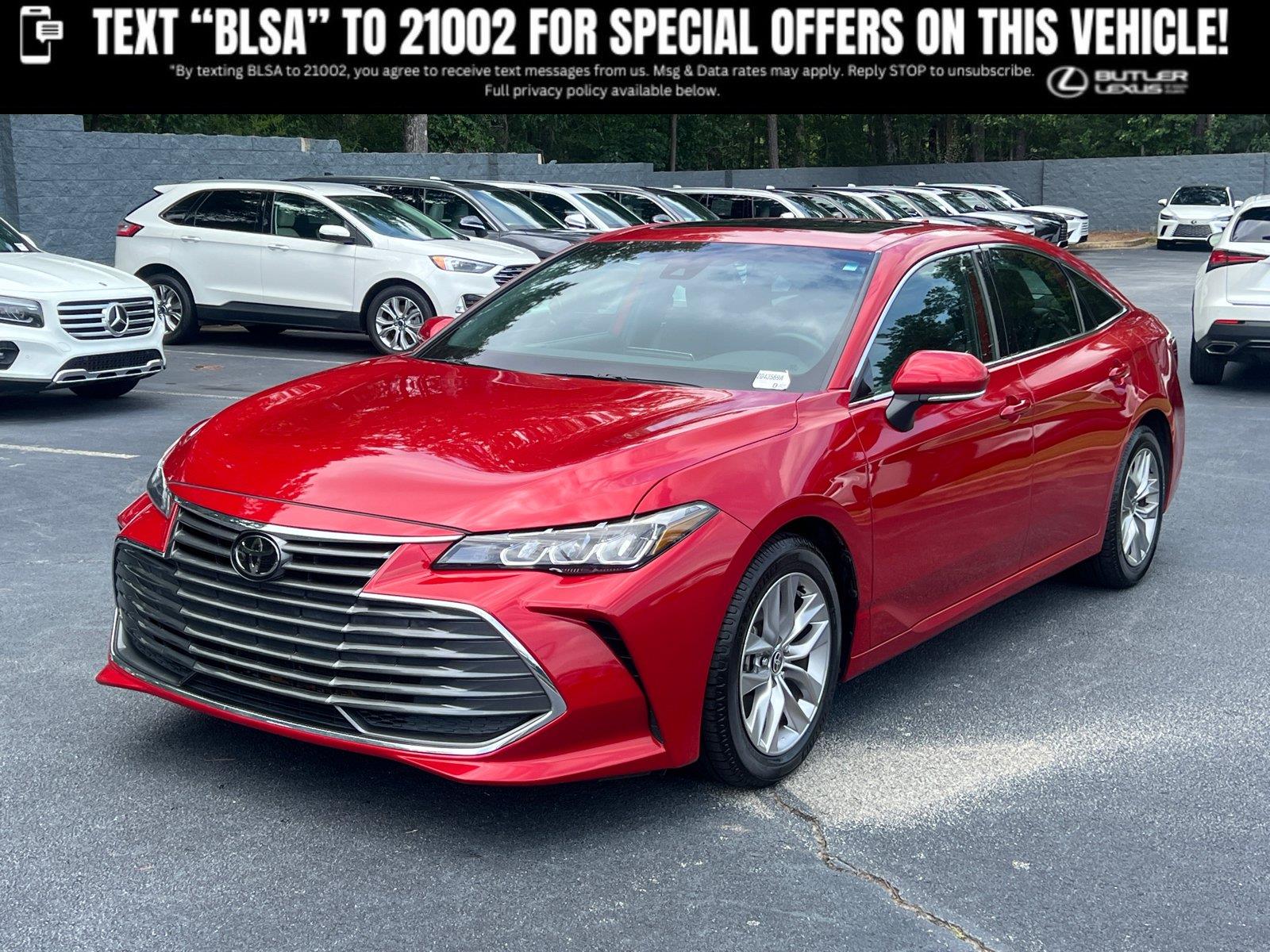 2022 Toyota Avalon XLE FWD
