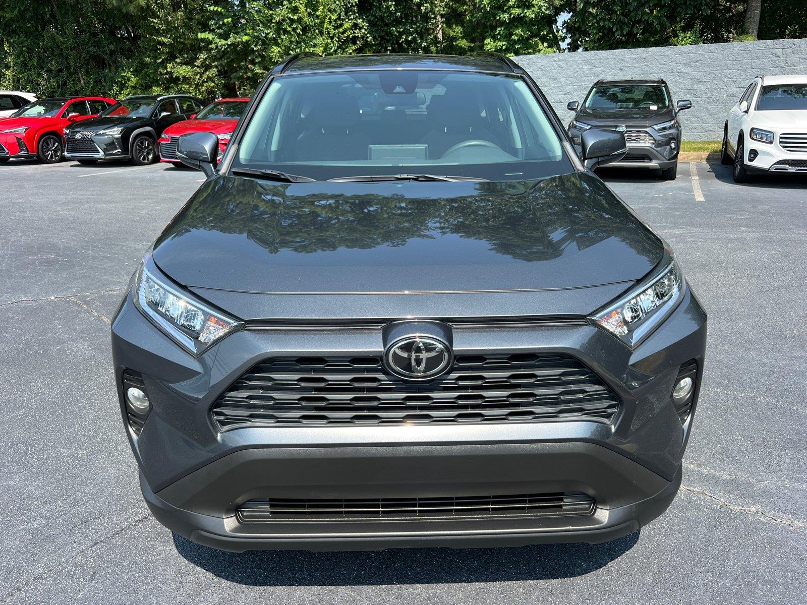 Used 2020 Magnetic Gray Metallic Toyota XLE image 2