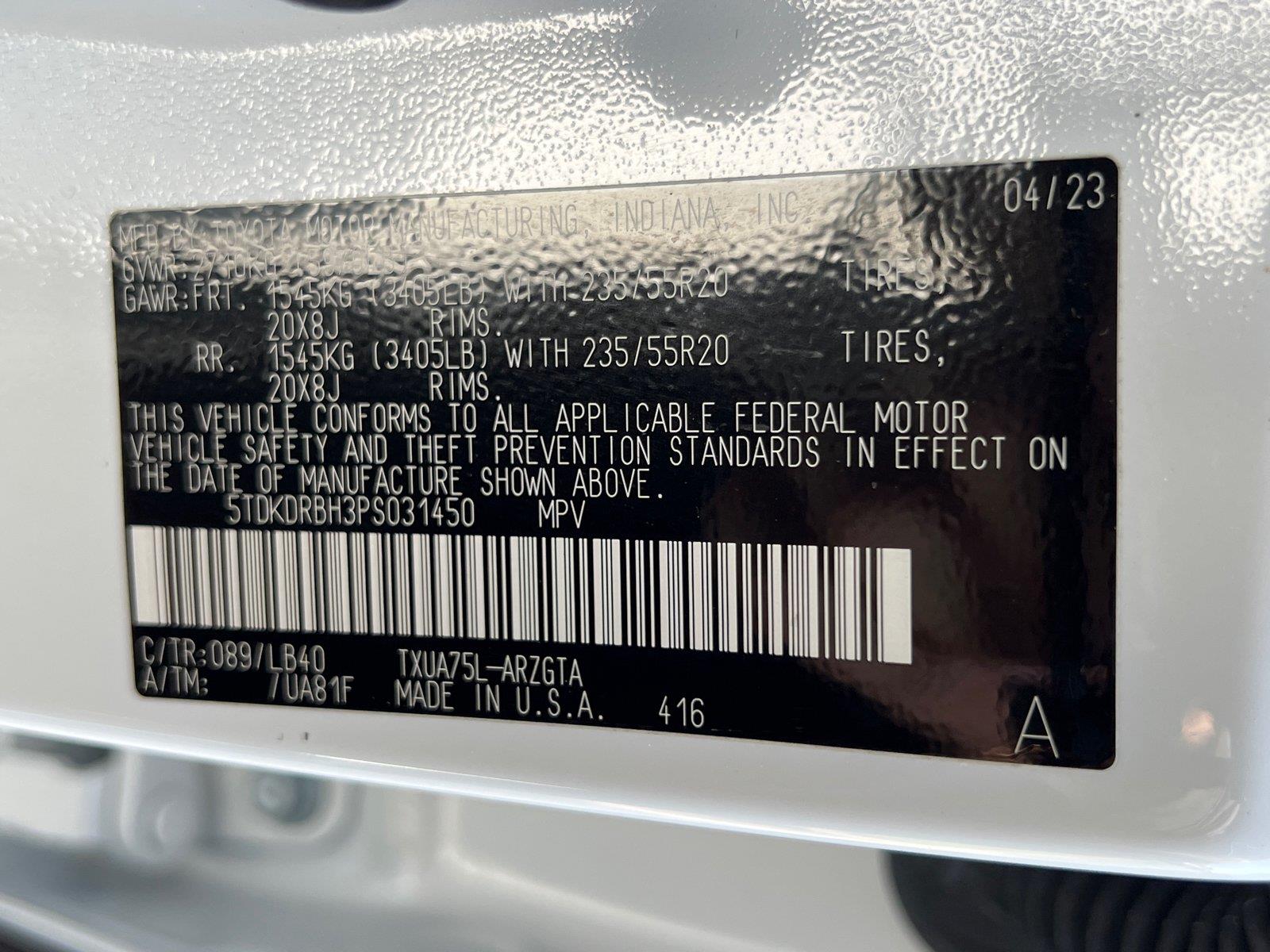 Used 2023 Toyota Highlander SUV