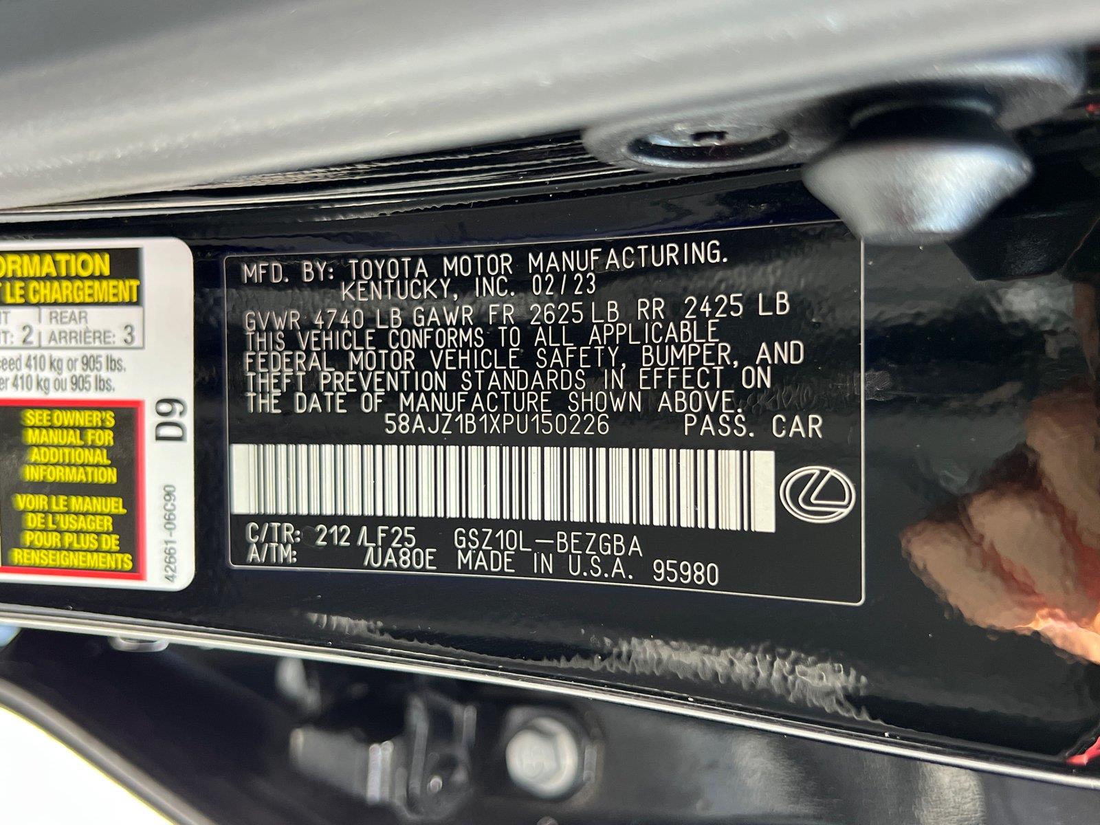 Used 2023 Lexus ES Sedan