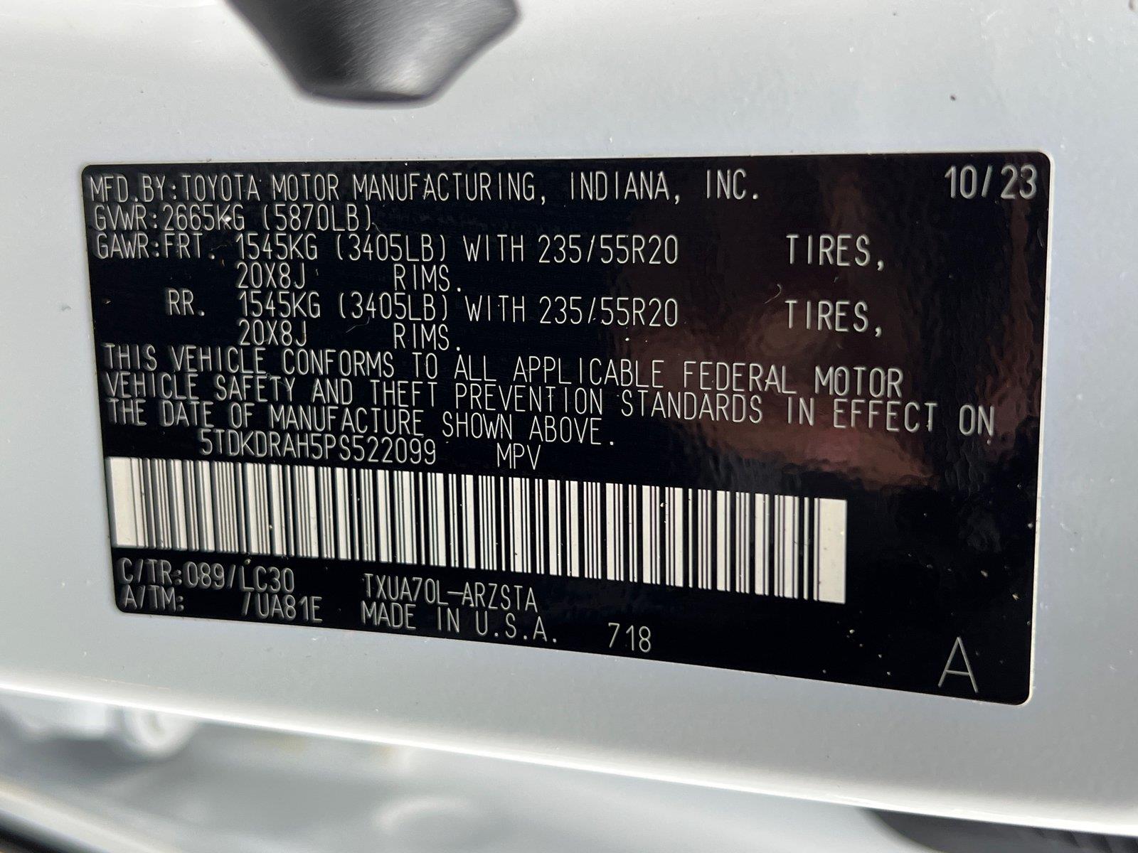 Used 2023 Toyota Highlander SUV
