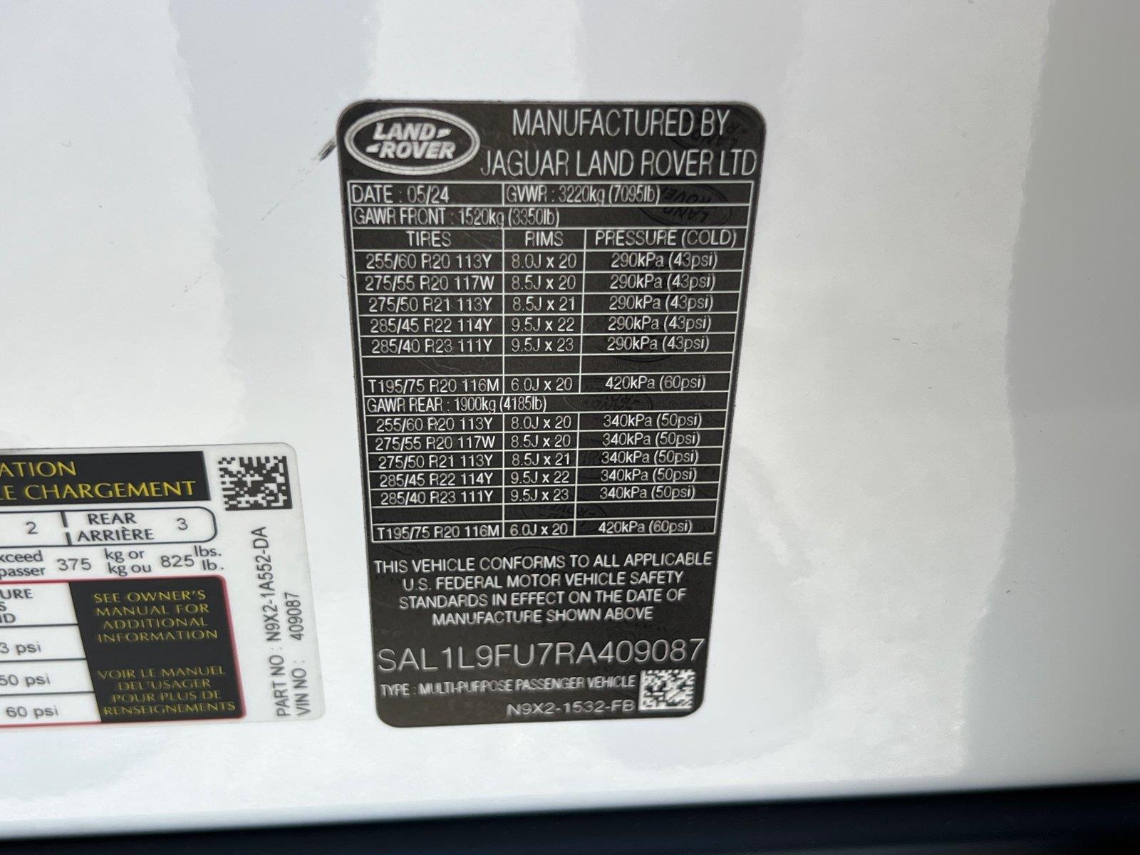 Used 2024 Land rover Range Rover Sport SUV