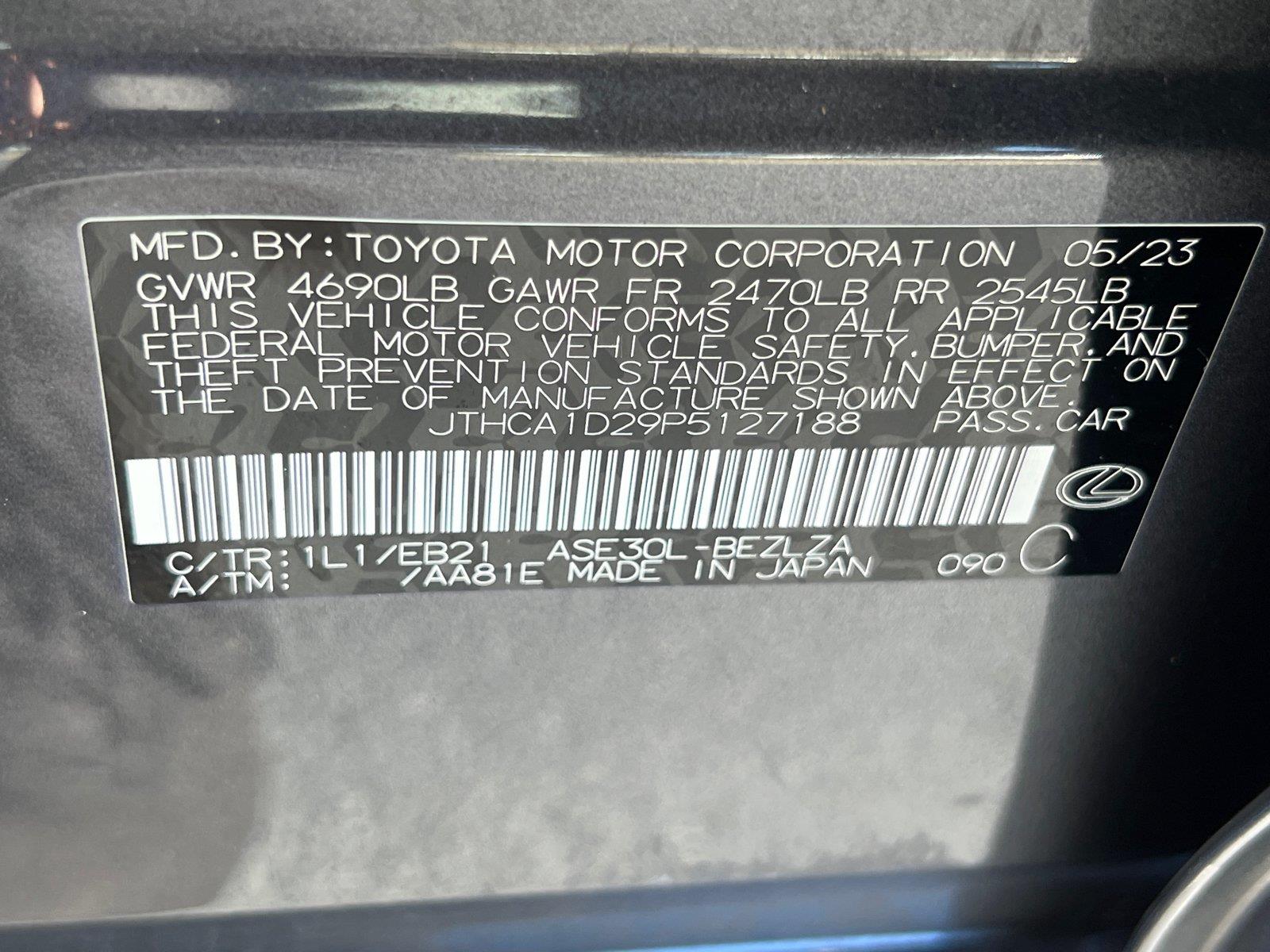 Used 2023 Lexus IS Sedan
