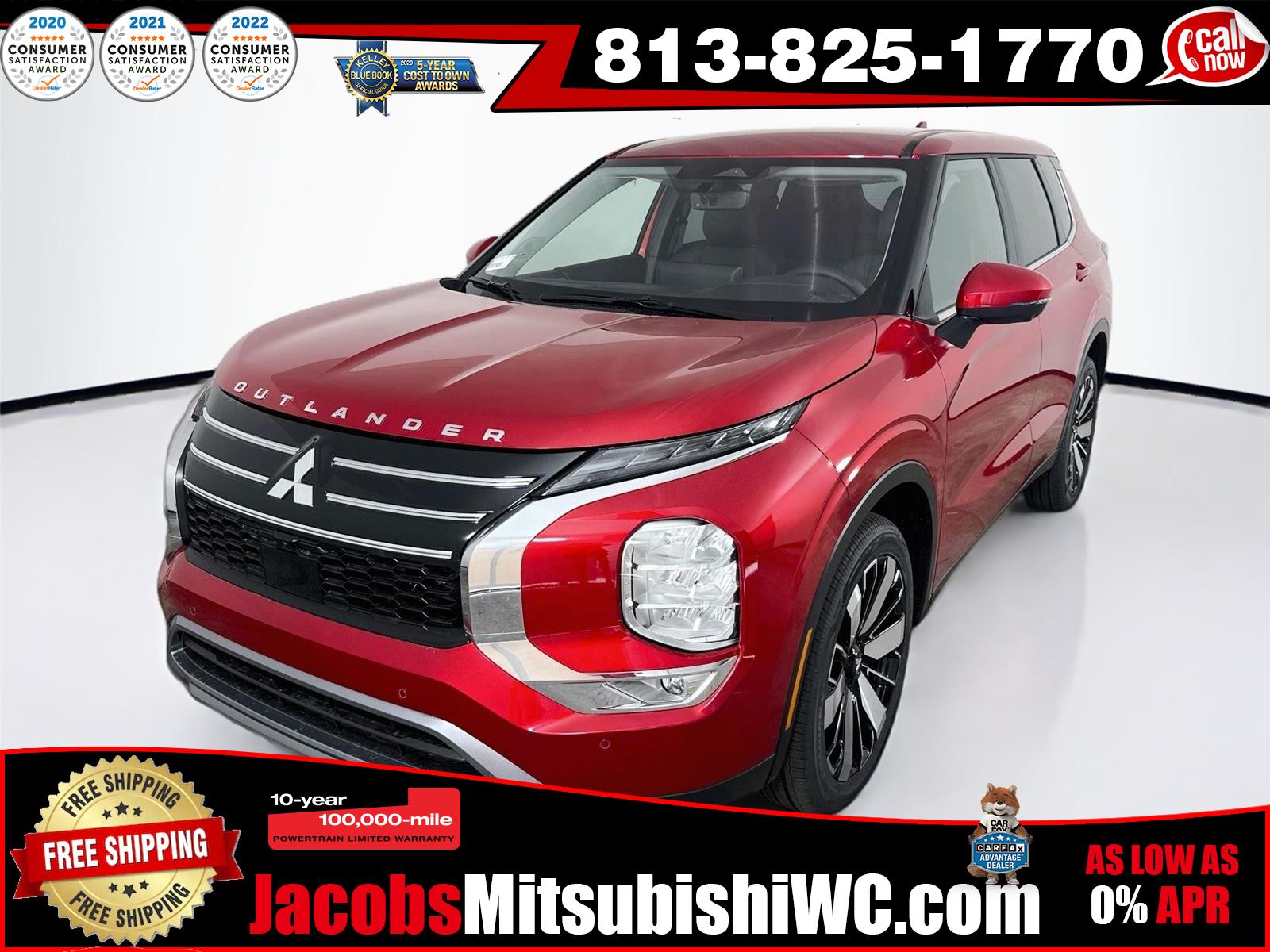 Red Diamond 2026 Mitsubishi Outlander SUV / Crossover Front-Wheel Drive