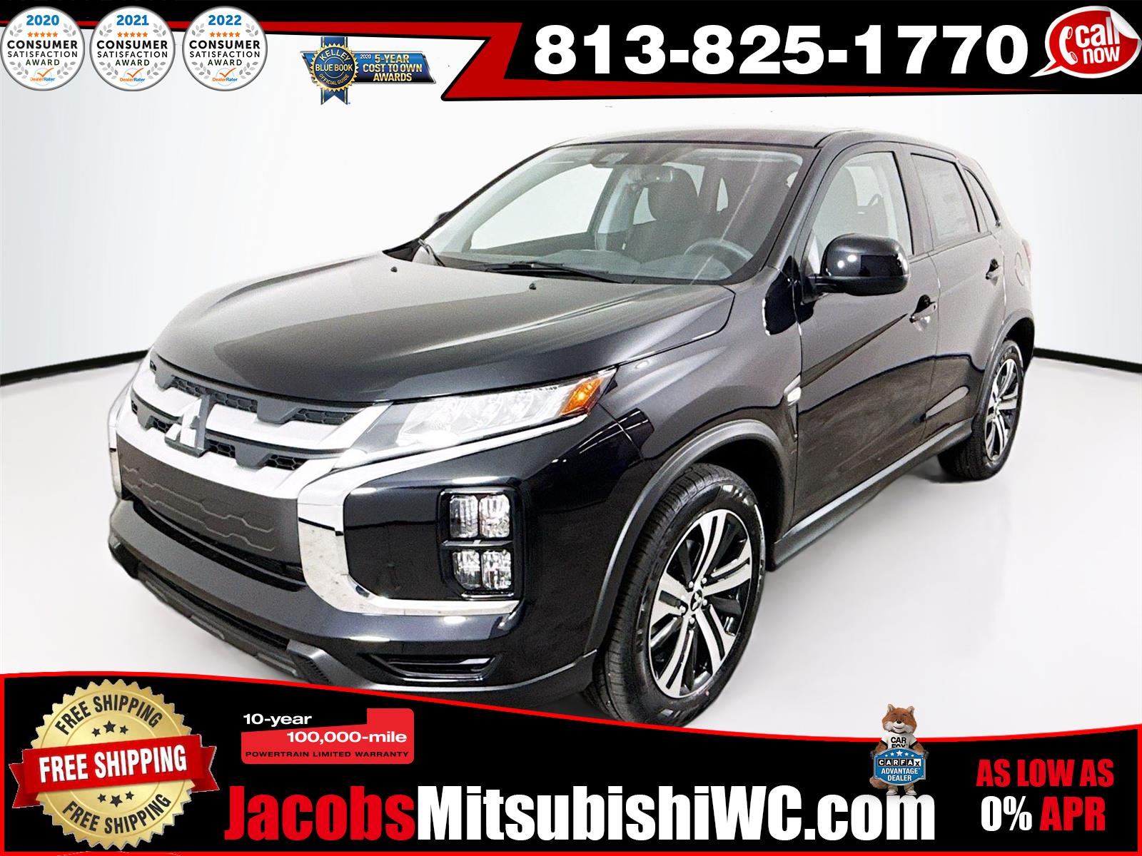 Labrador Black Pearl 2026 Mitsubishi Outlander Sport S AWC SUV / Crossover All-Wheel Drive Continuously Variable Transmission