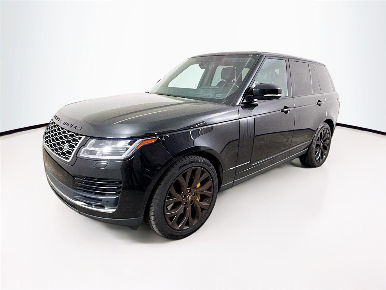 Santorini Black Metallic 2019 Land Rover Range Rover V6 HSE 4WD SUV / Crossover All-Wheel Drive Automatic