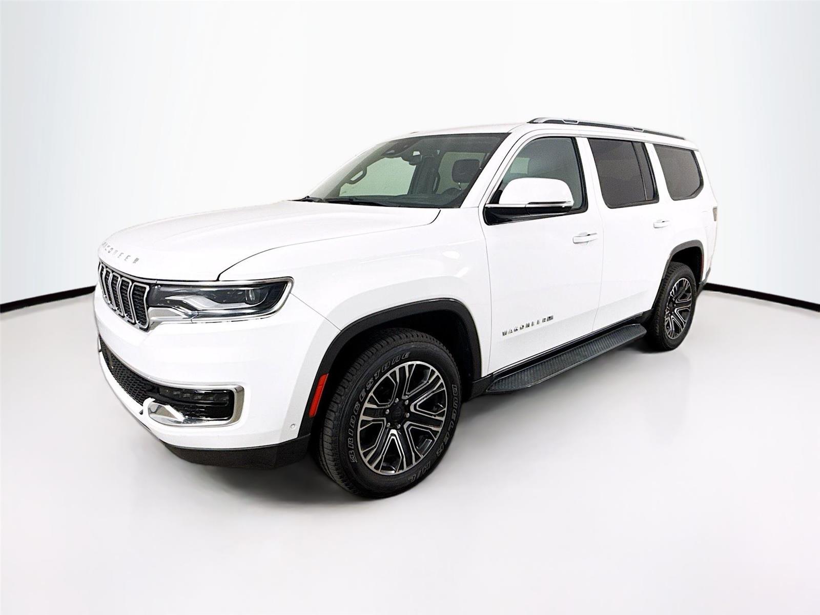 Bright White Clearcoat 2022 Jeep Wagoneer Series III RWD SUV / Crossover 4X2 8-Speed Automatic
