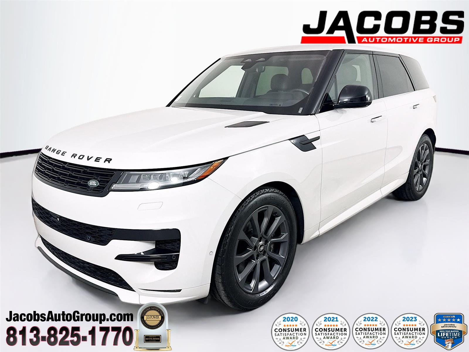 Gray (Borasco Grey Metallic) 2024 Land Rover Range Rover Sport P400 Dynamic SE AWD SUV / Crossover All-Wheel Drive Automatic